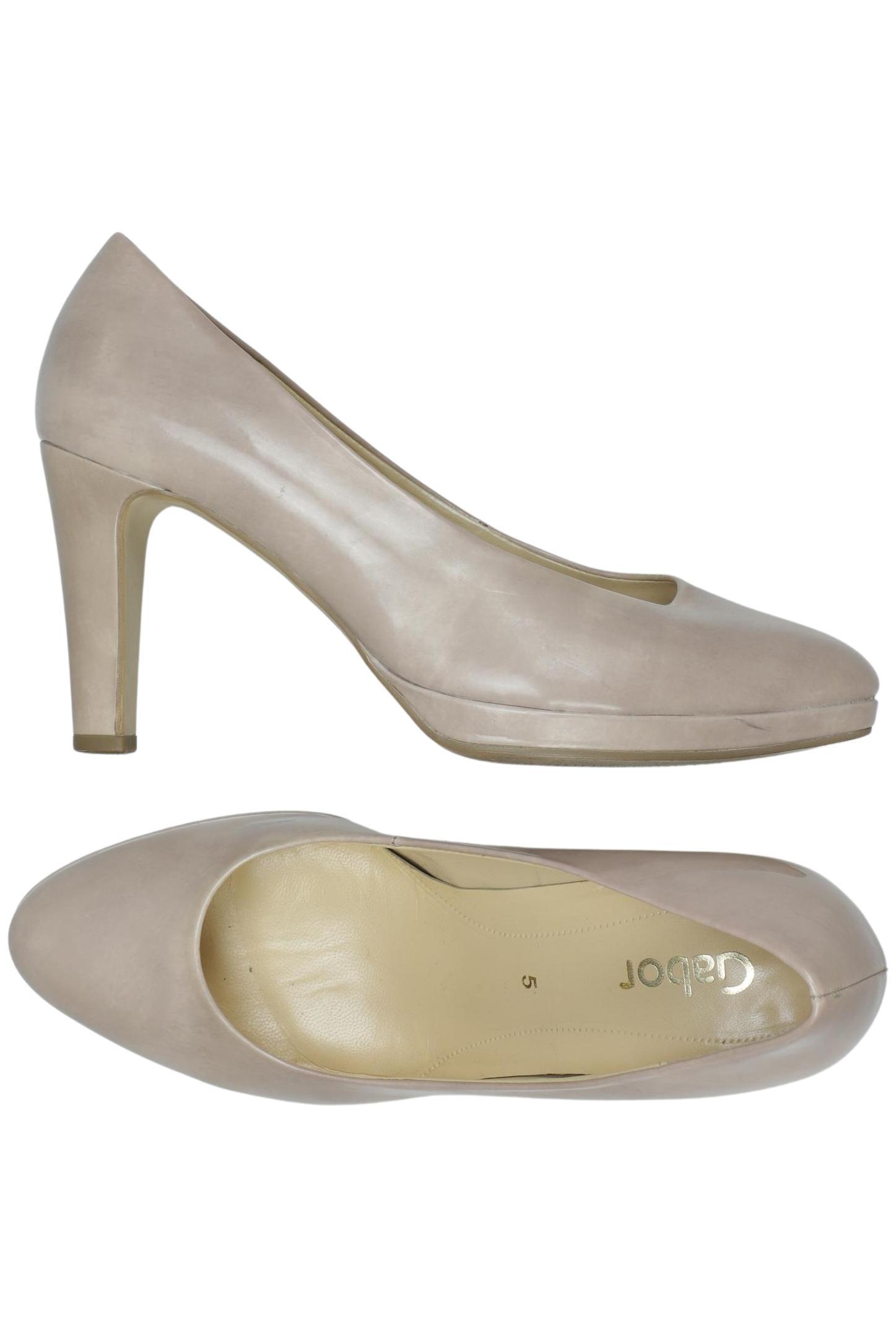 

Gabor Damen Pumps, beige, Gr. 5