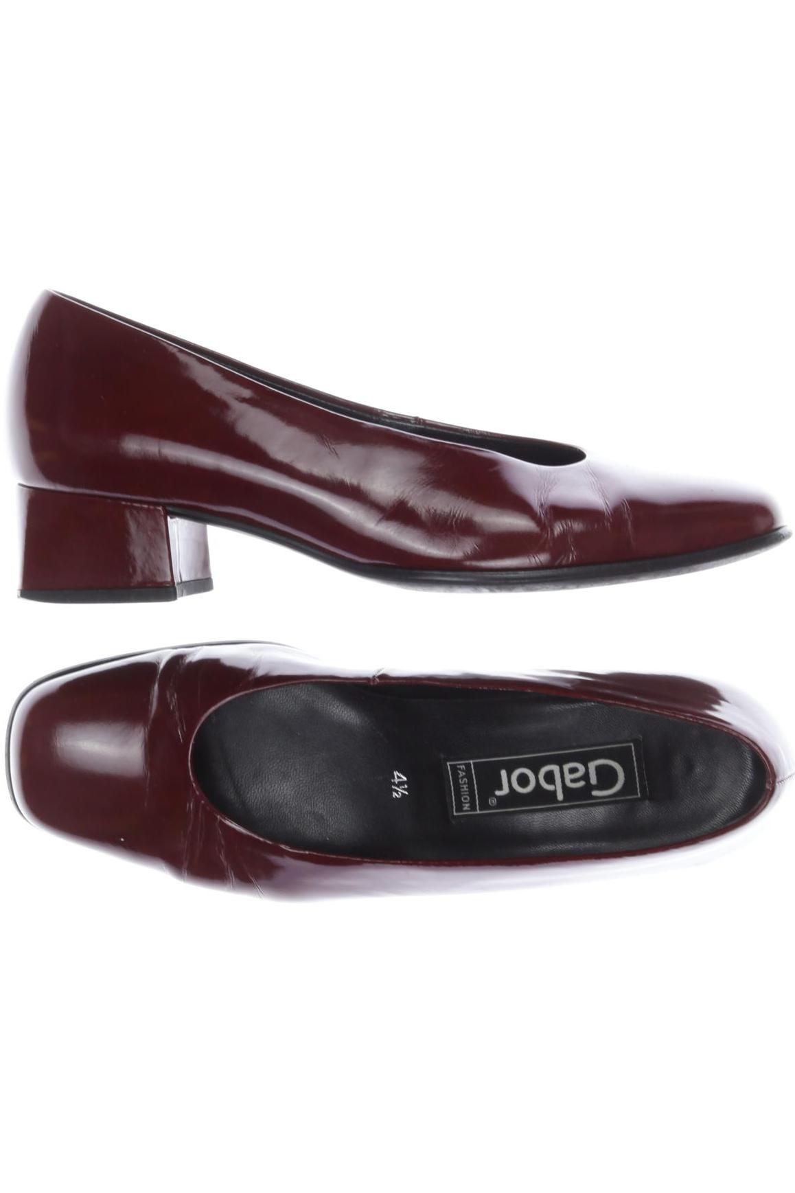 

Gabor Damen Pumps, bordeaux, Gr. 4.5