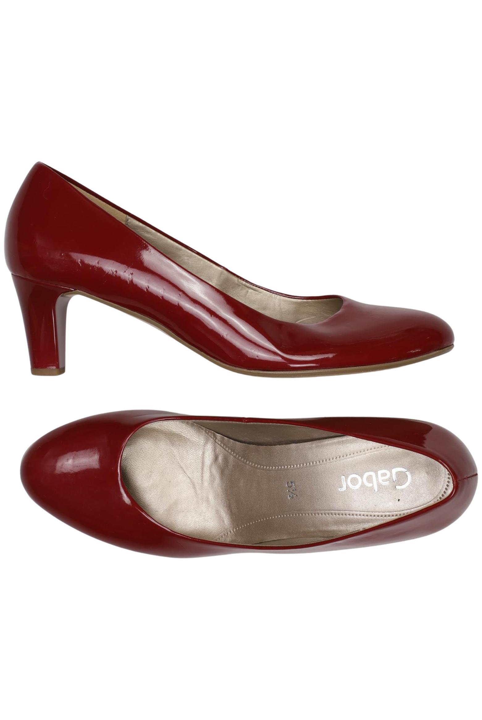 

Gabor Damen Pumps, rot, Gr. 5.5