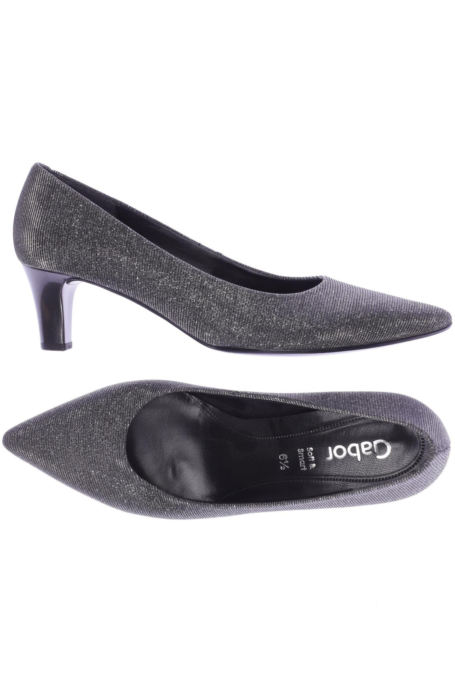 

Gabor Damen Pumps, silber, Gr. 6.5