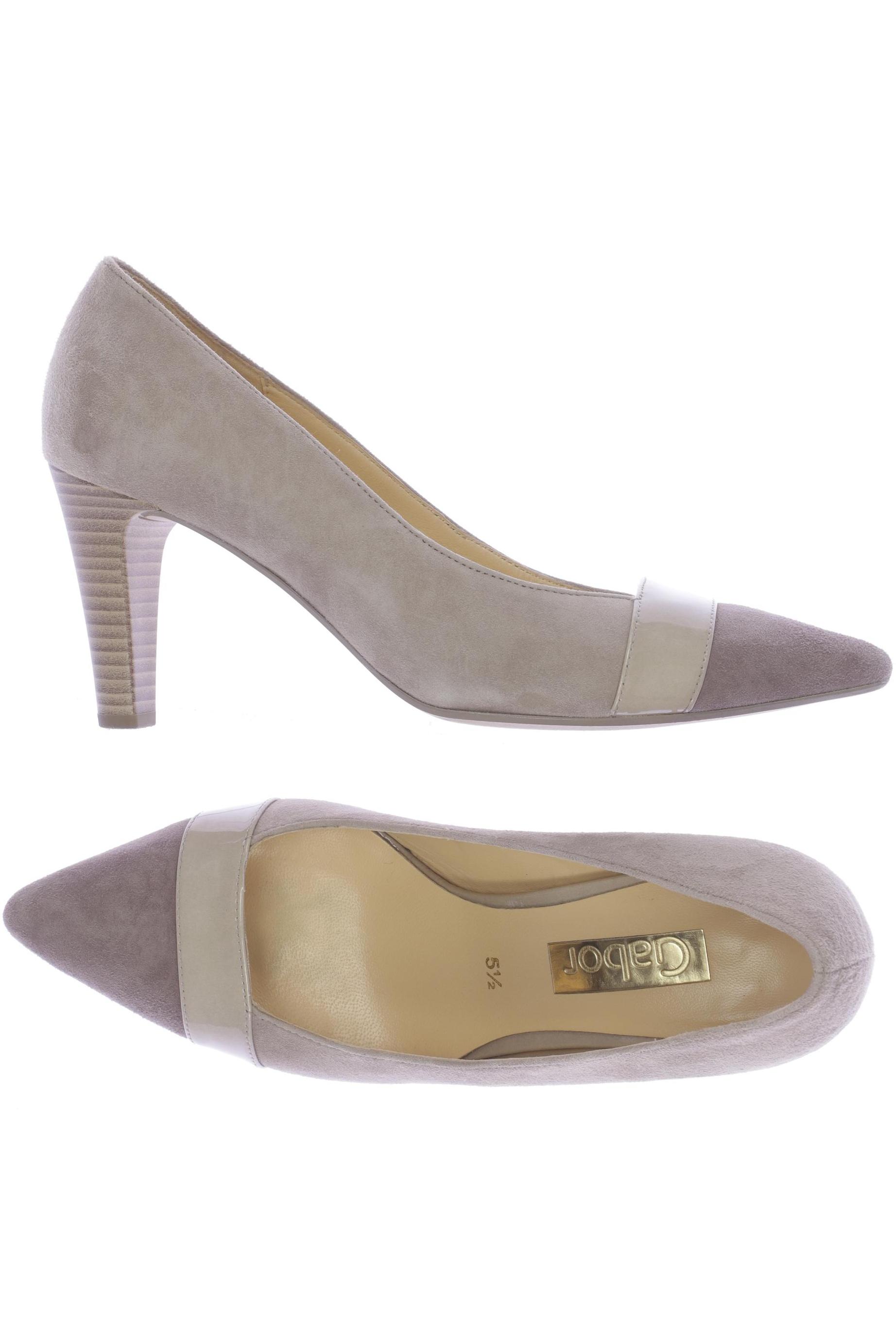 

Gabor Damen Pumps, grau, Gr. 5.5