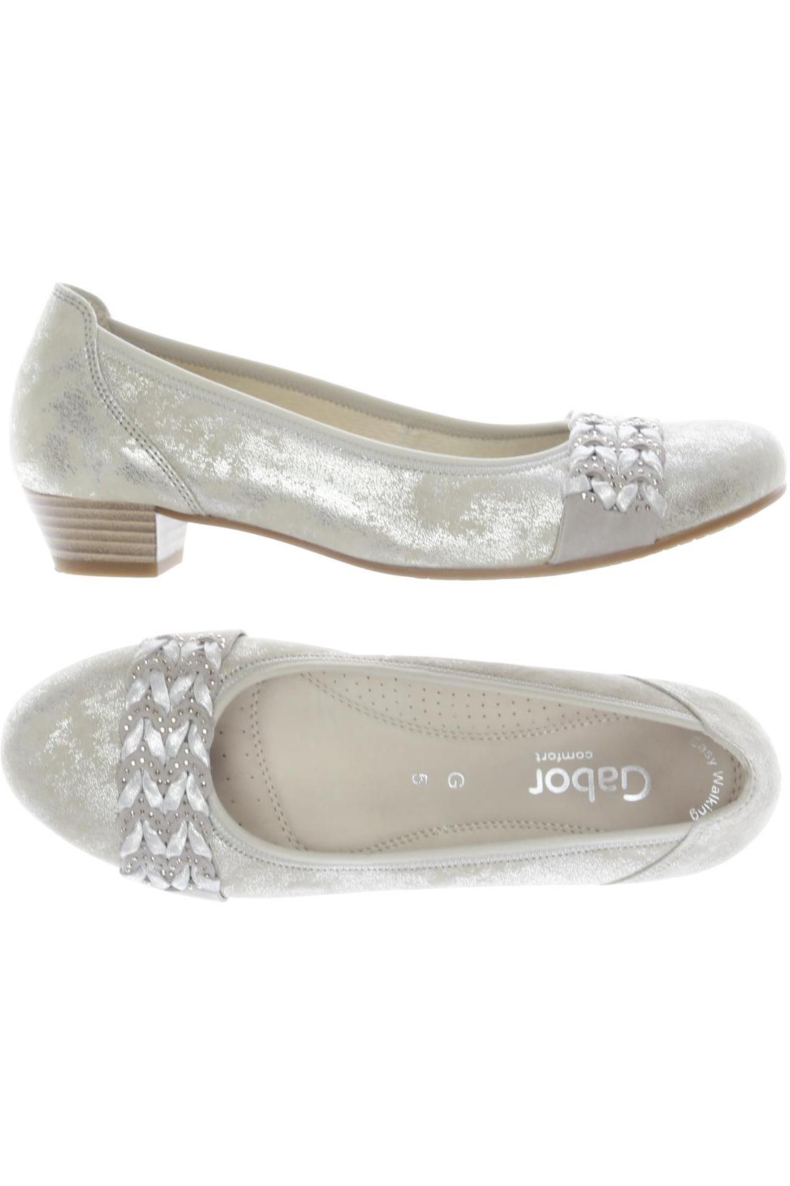 

Gabor Damen Pumps, beige, Gr. 5