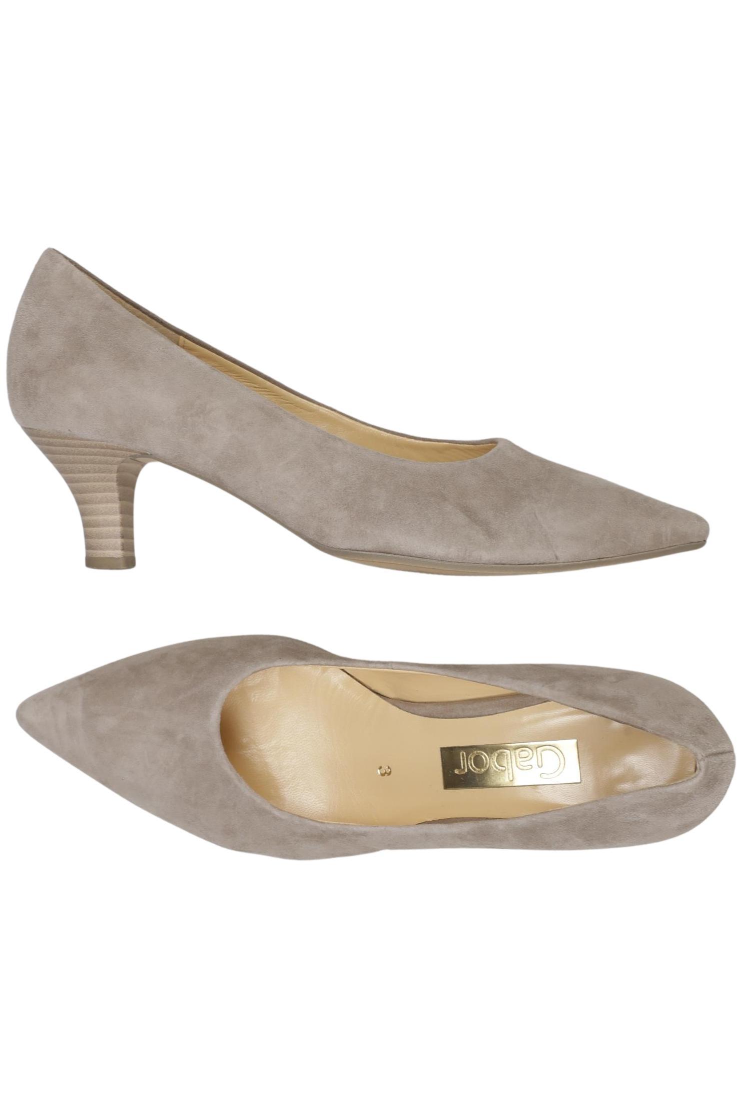 

Gabor Damen Pumps, beige, Gr. 3