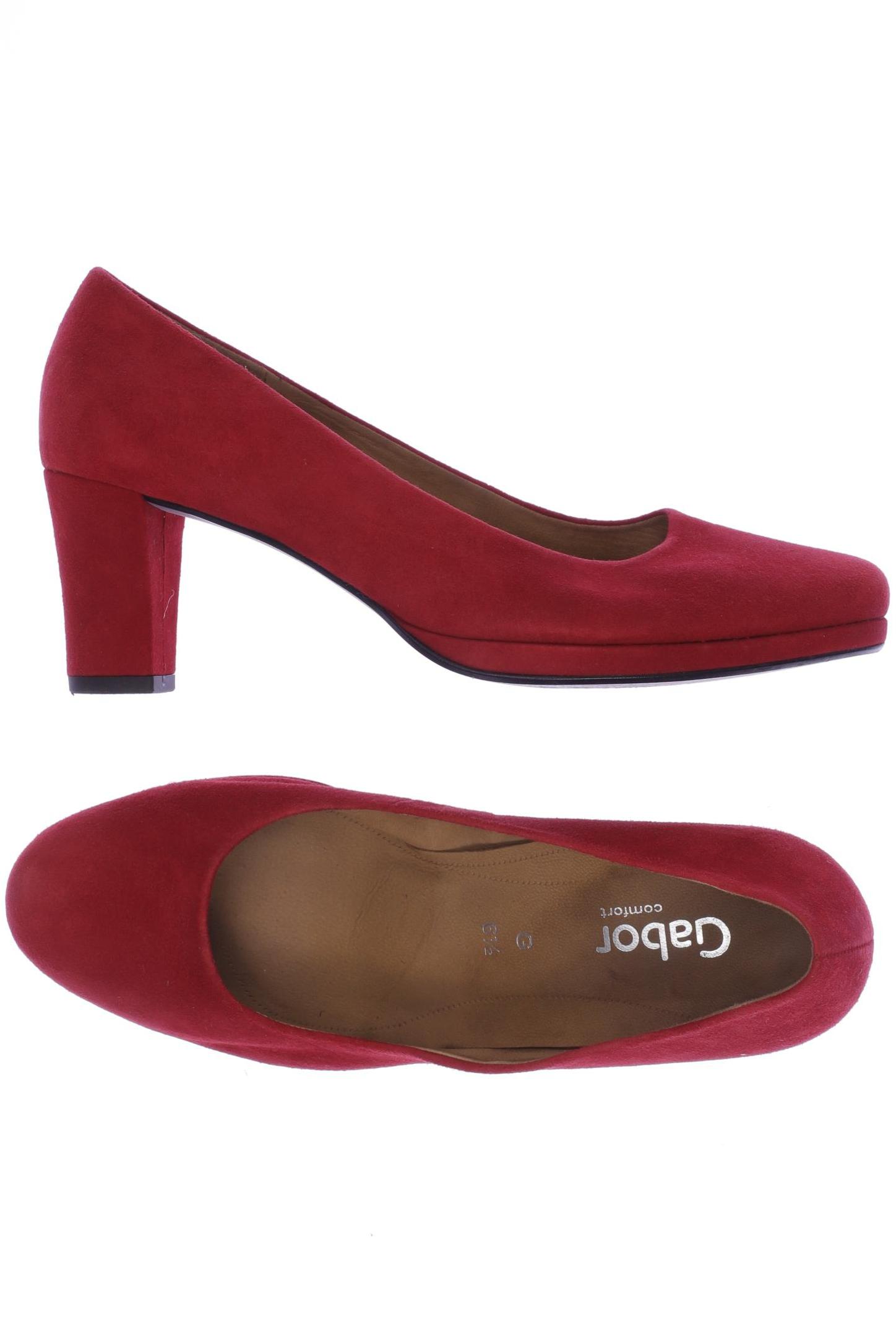 

Gabor Damen Pumps, rot, Gr. 6.5
