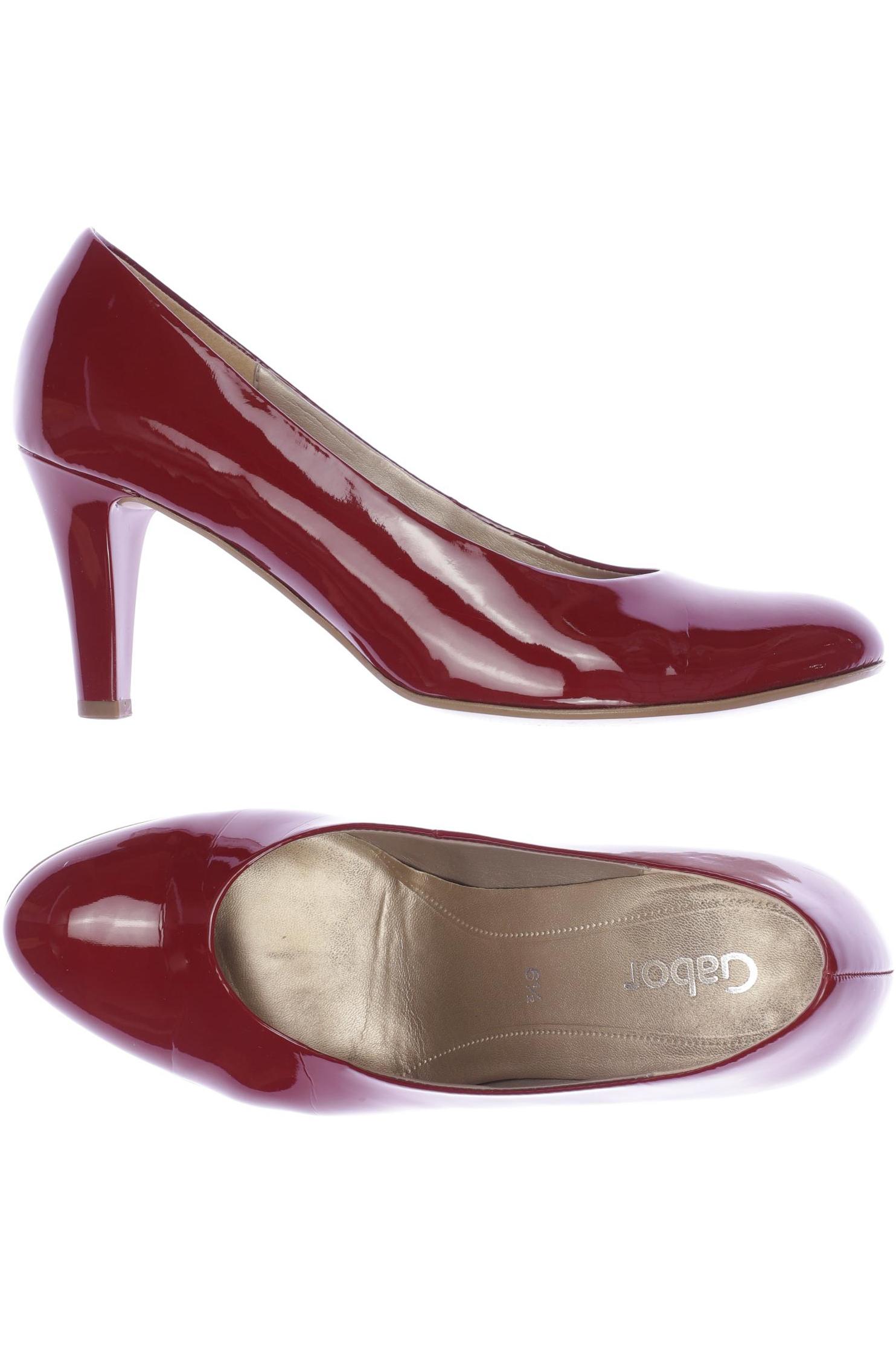 

Gabor Damen Pumps, bordeaux, Gr. 6.5
