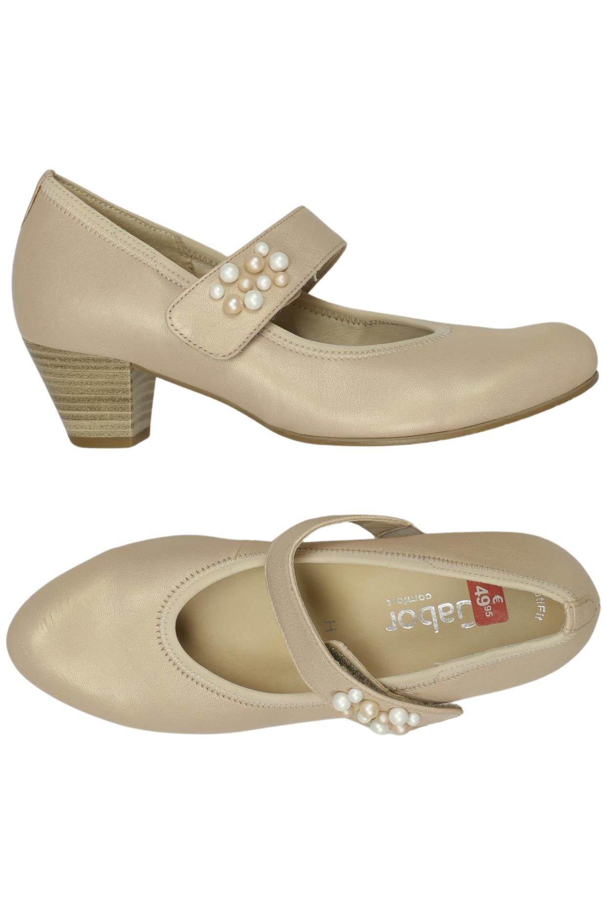 

Gabor Damen Pumps, beige, Gr. 4