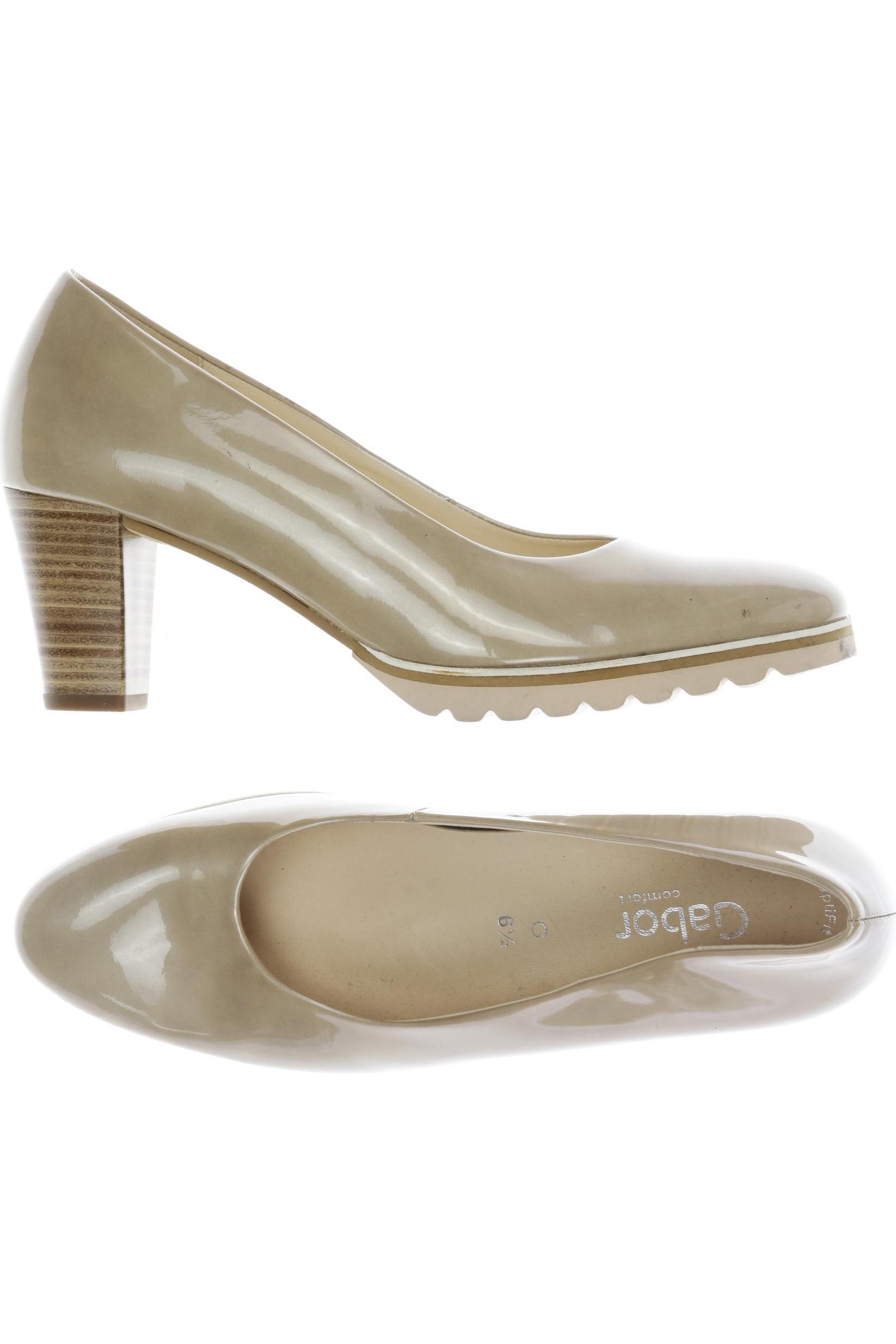 

Gabor Damen Pumps, beige, Gr. 6.5