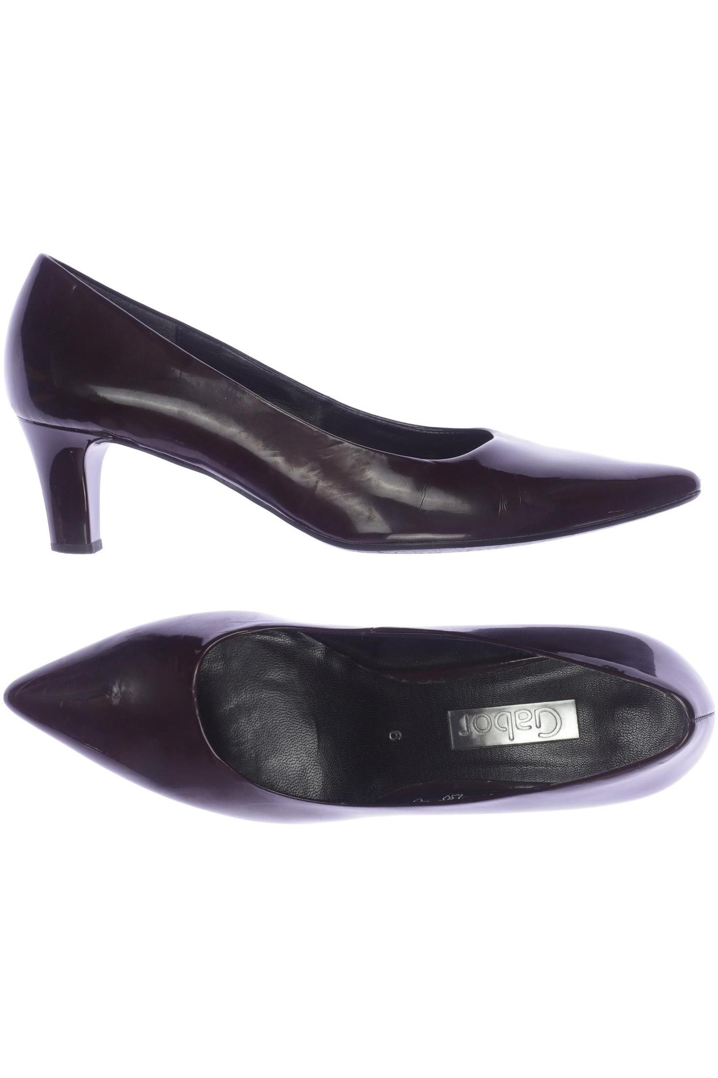

Gabor Damen Pumps, bordeaux, Gr. 6