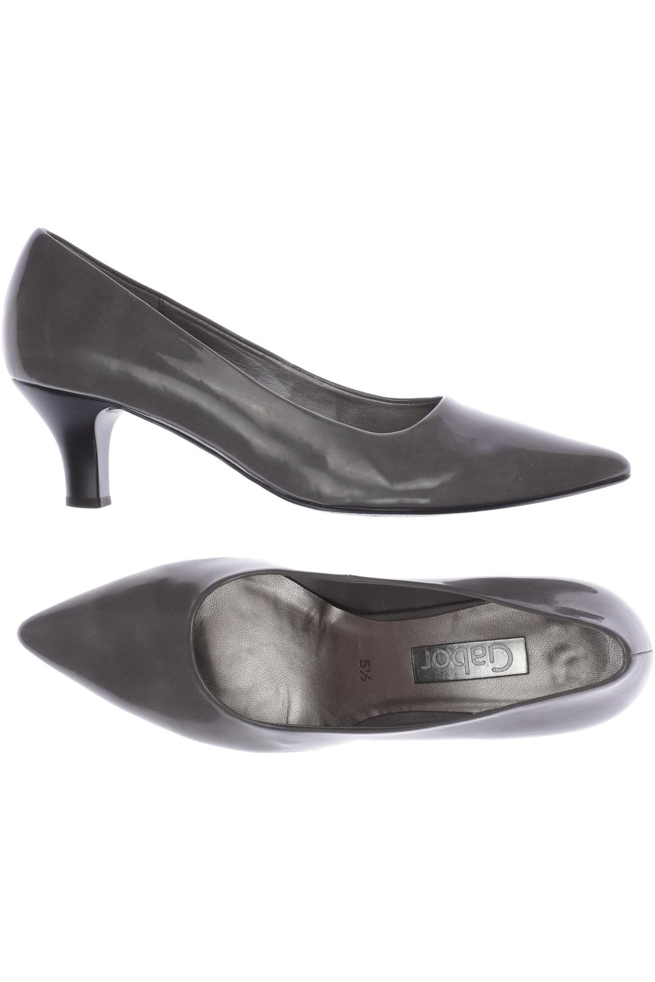 

Gabor Damen Pumps, grau, Gr. 5.5