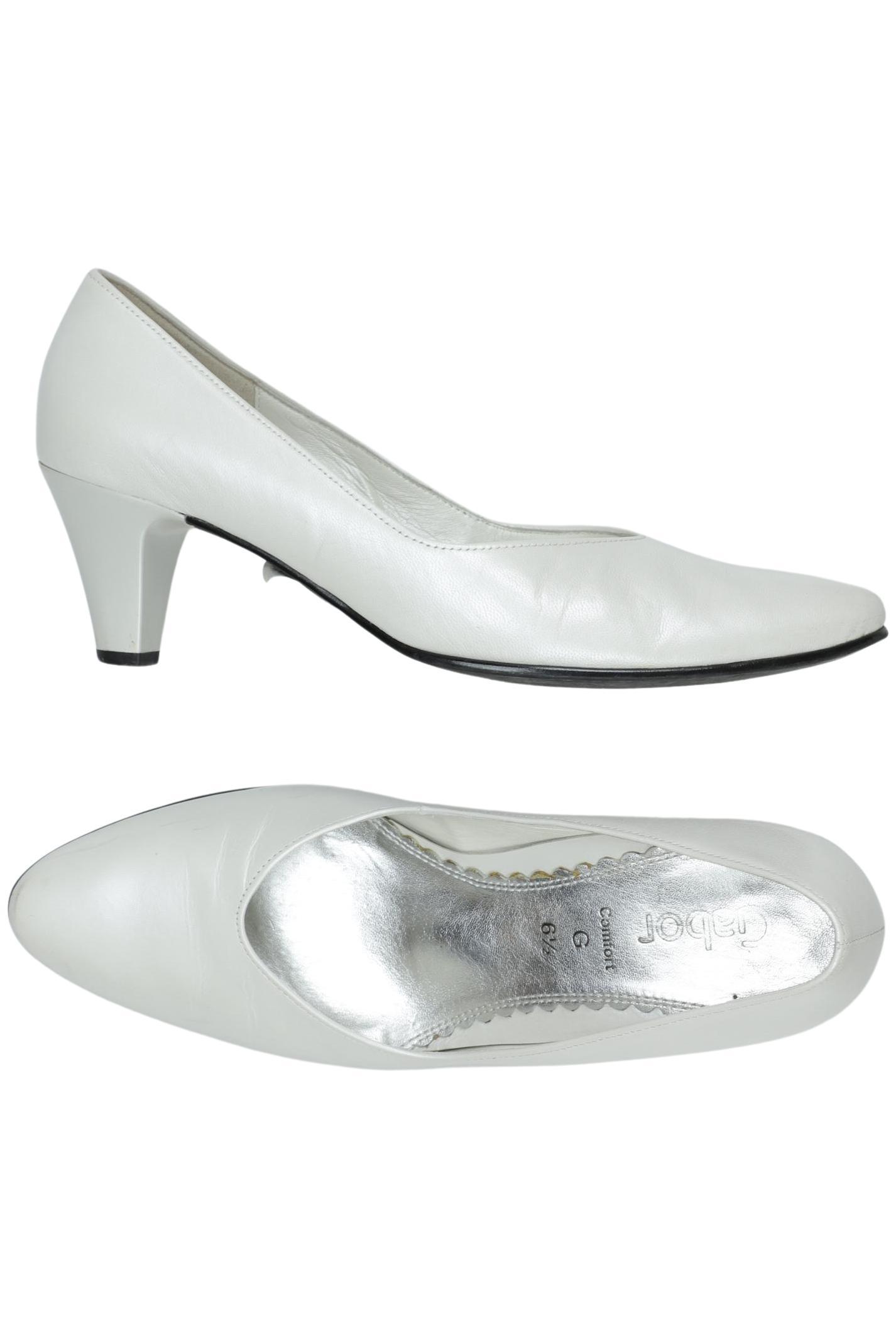 

Gabor Damen Pumps, weiß, Gr. 6.5