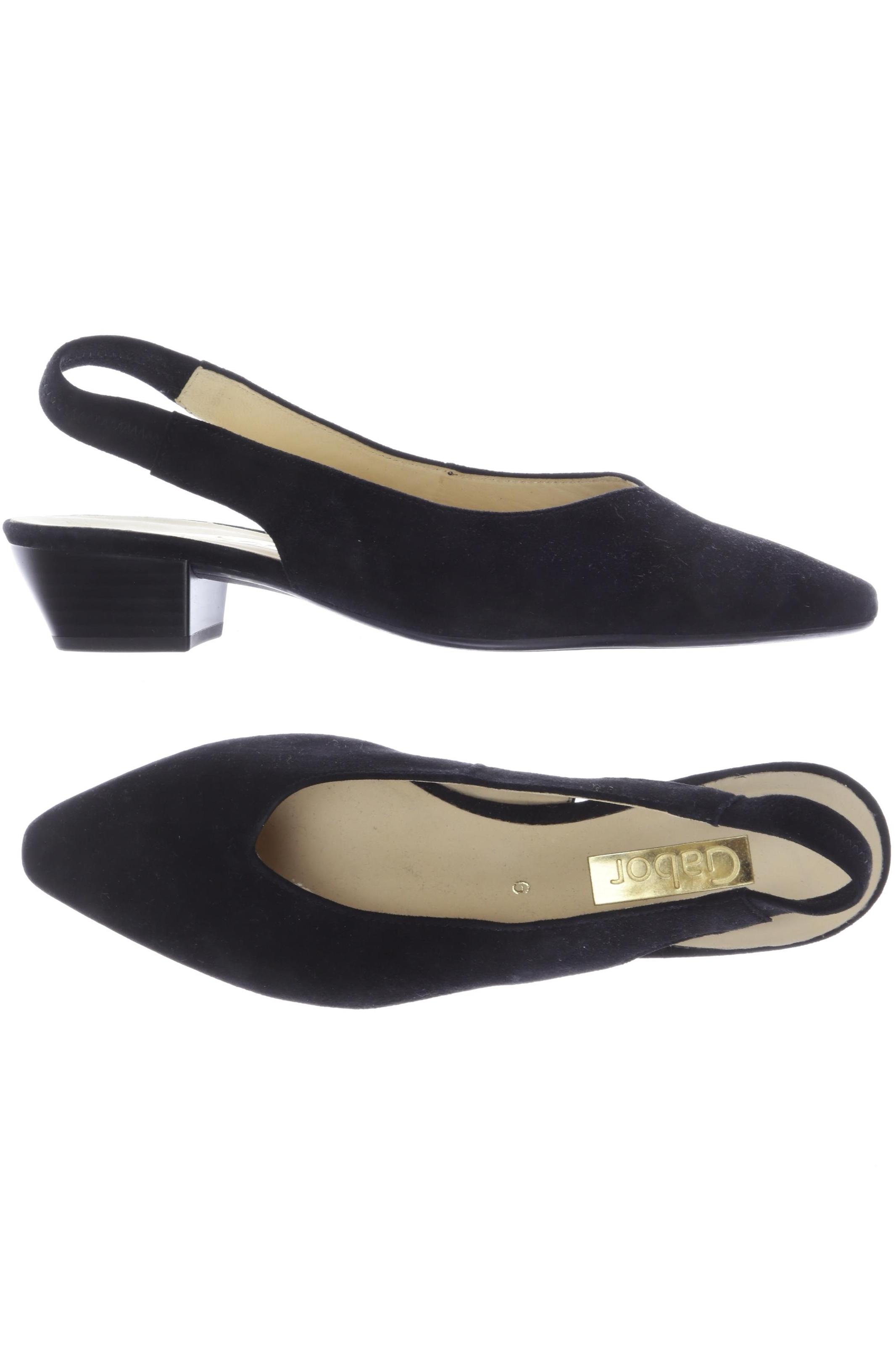 

Gabor Damen Pumps, schwarz, Gr. 6