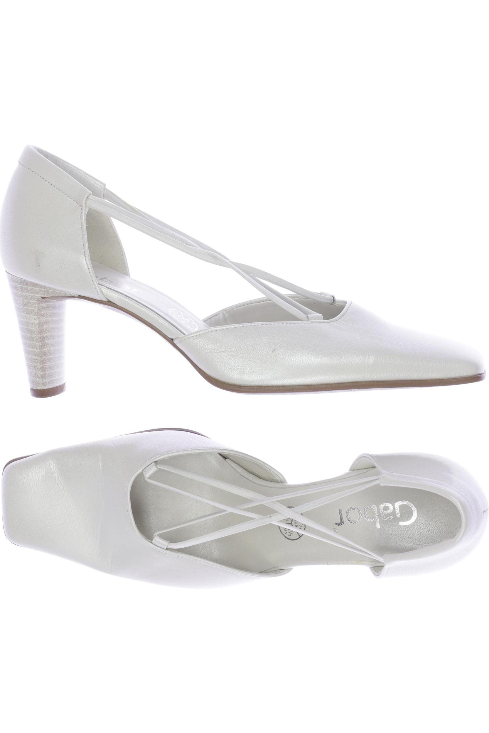 

Gabor Damen Pumps, weiß, Gr. 37.5