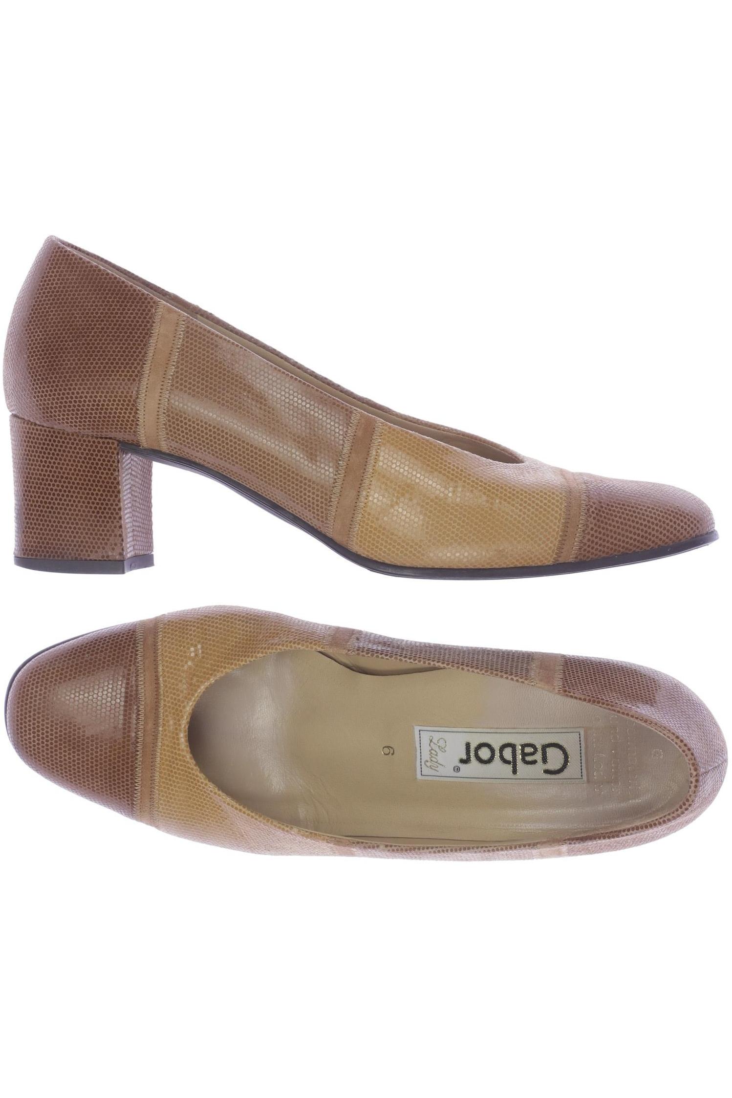 

Gabor Damen Pumps, beige, Gr. 6