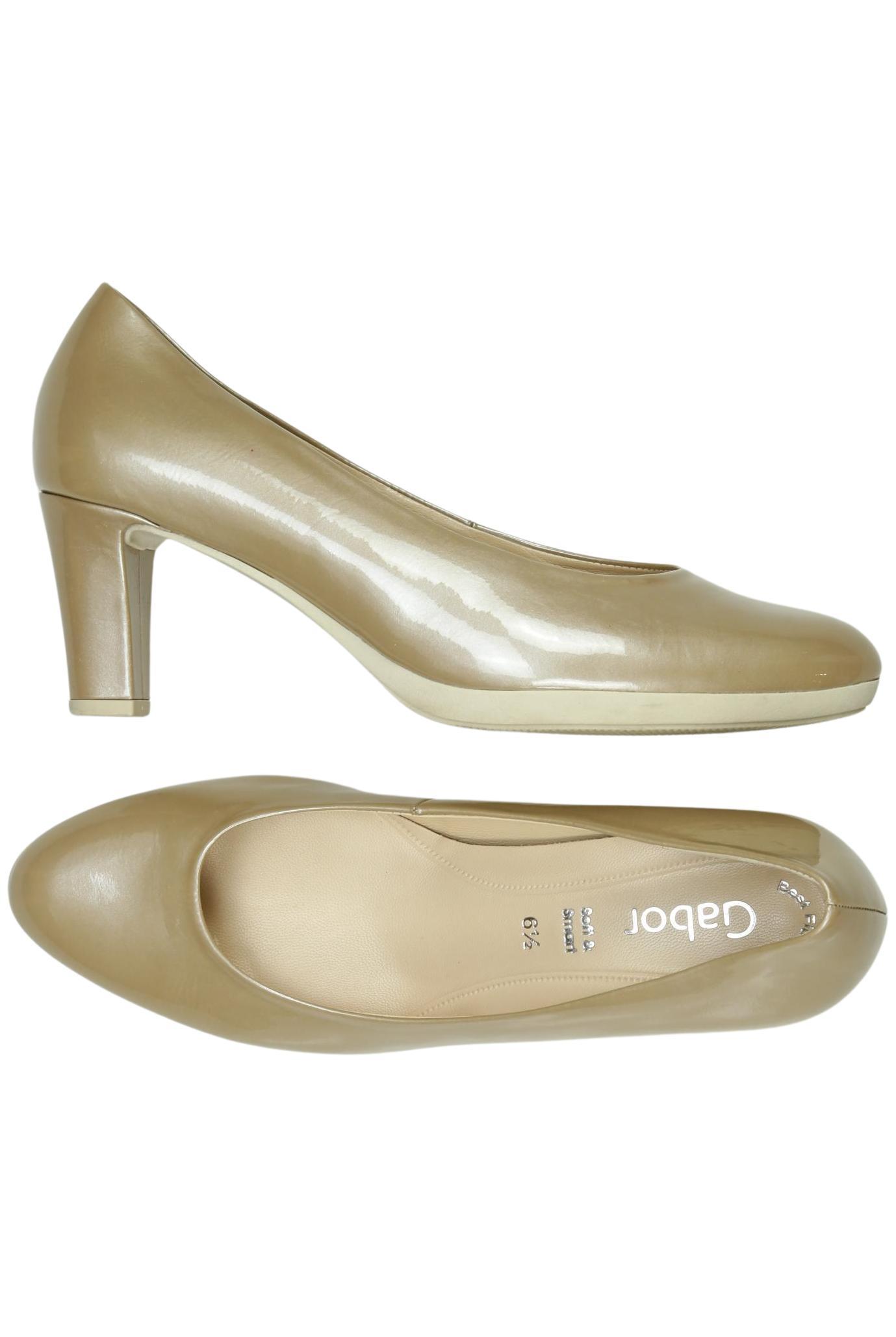 

Gabor Damen Pumps, beige, Gr. 6.5