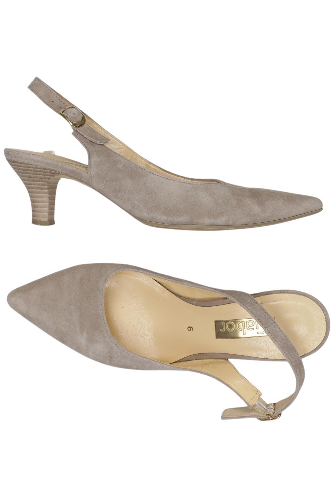 

Gabor Damen Pumps, beige, Gr. 6