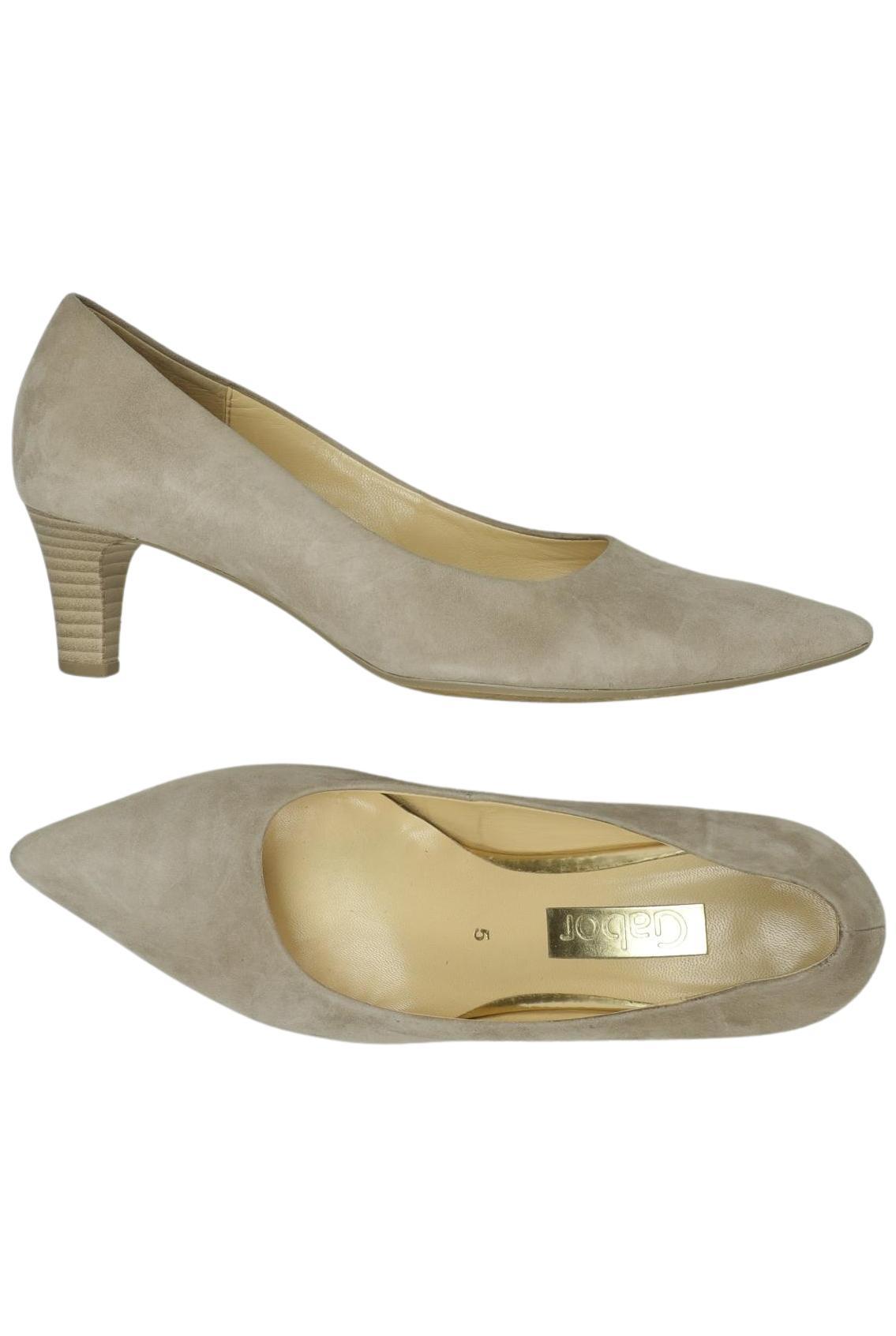 

Gabor Damen Pumps, beige, Gr. 5