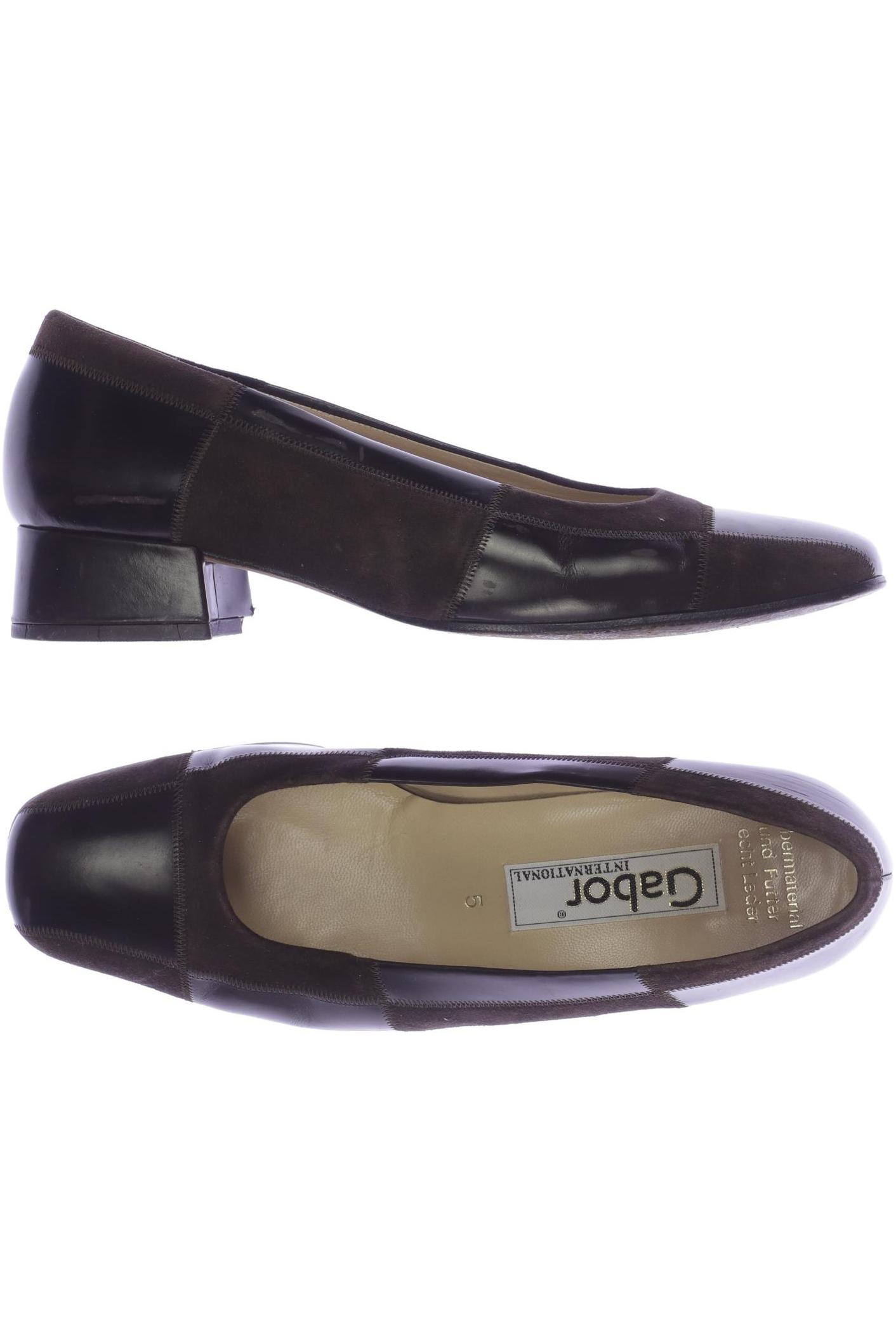 

Gabor Damen Pumps, braun, Gr. 5