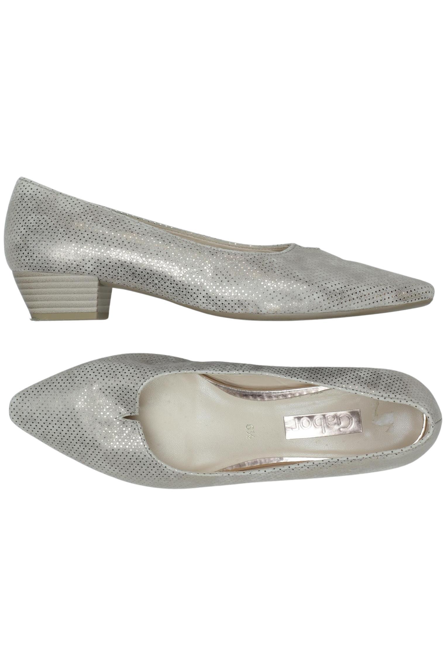 

Gabor Damen Pumps, silber, Gr. 6.5