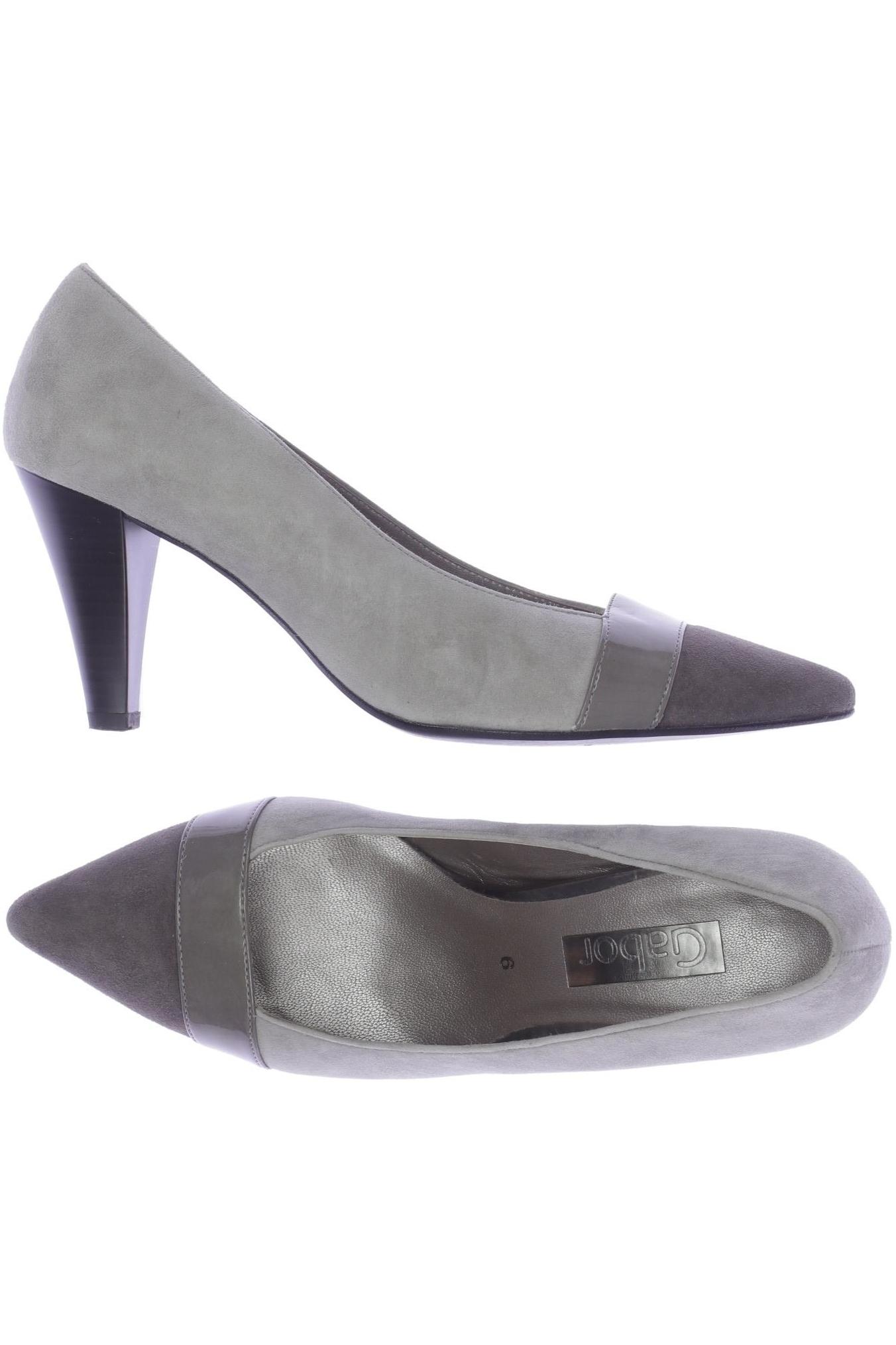 

Gabor Damen Pumps, grau, Gr. 6