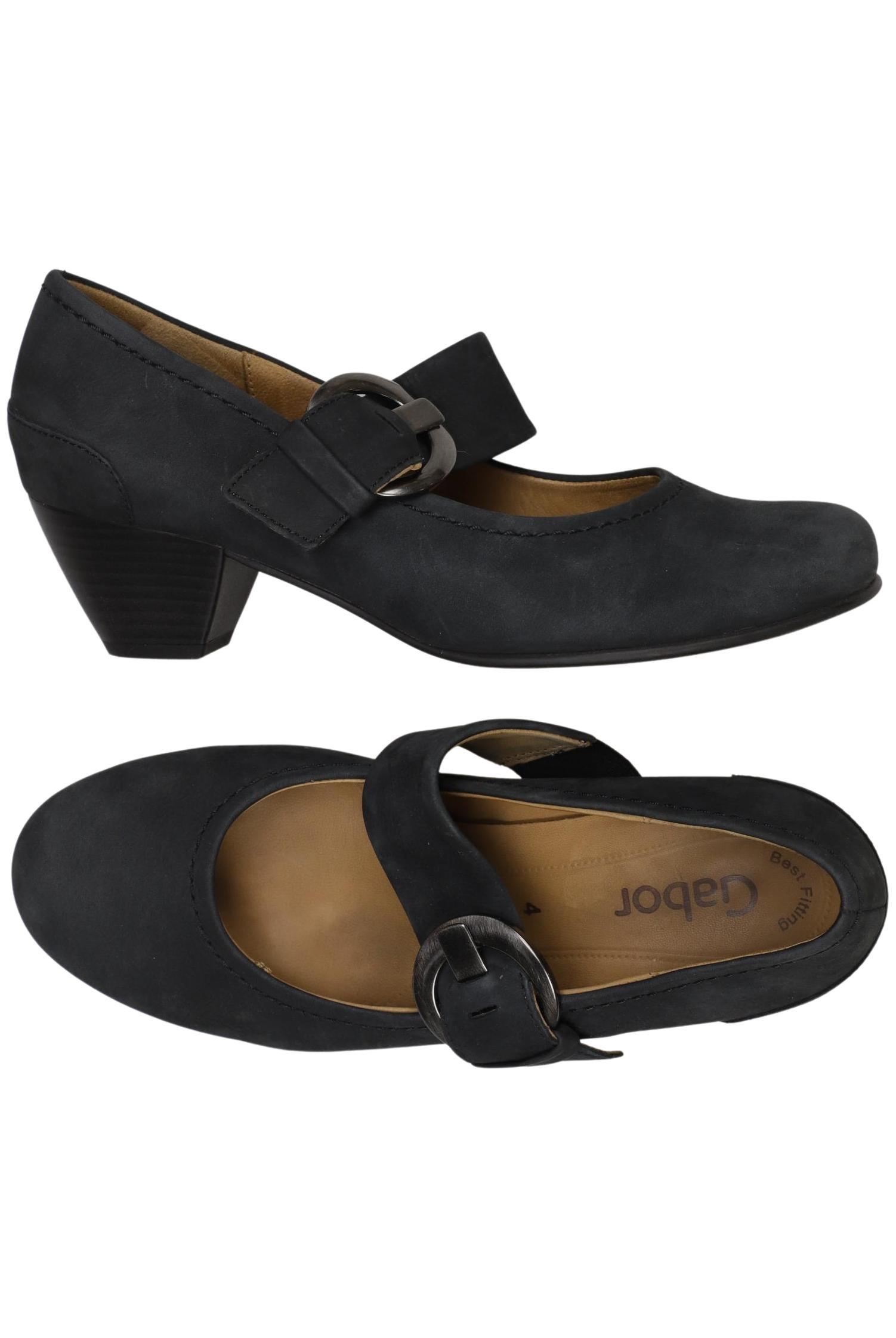 

Gabor Damen Pumps, schwarz, Gr. 4