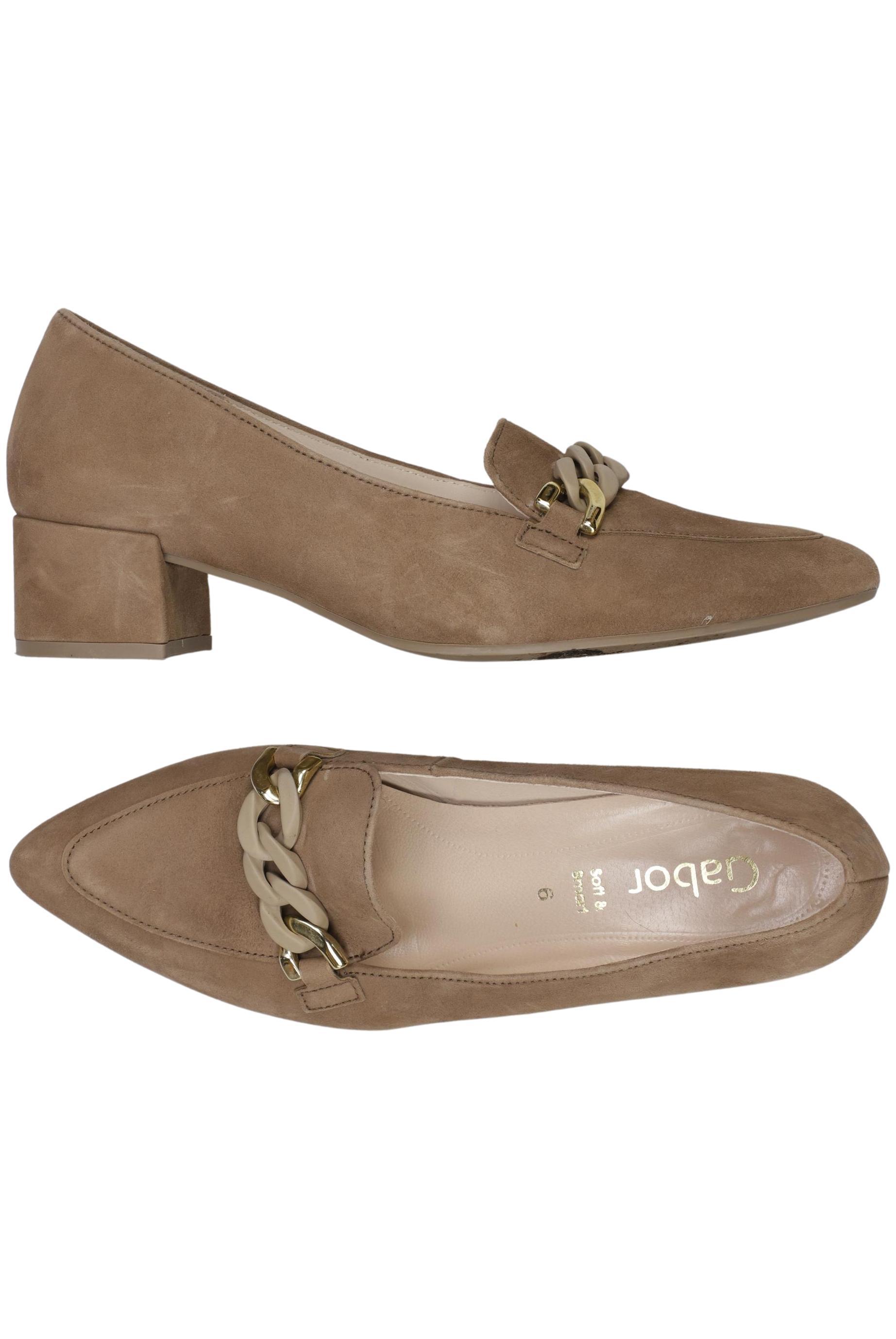 

Gabor Damen Pumps, beige, Gr. 6