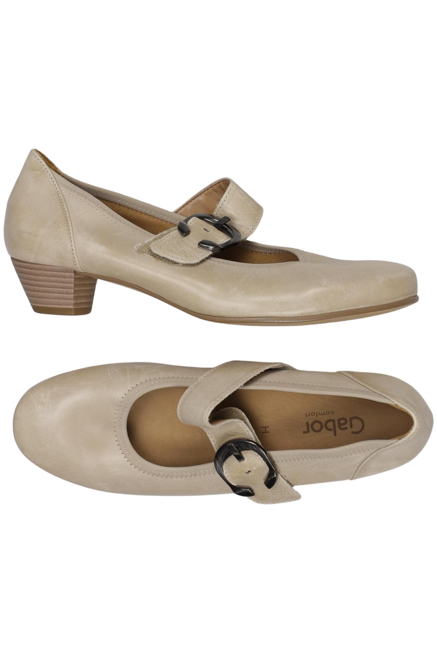 

Gabor Damen Pumps, beige, Gr. 6.5