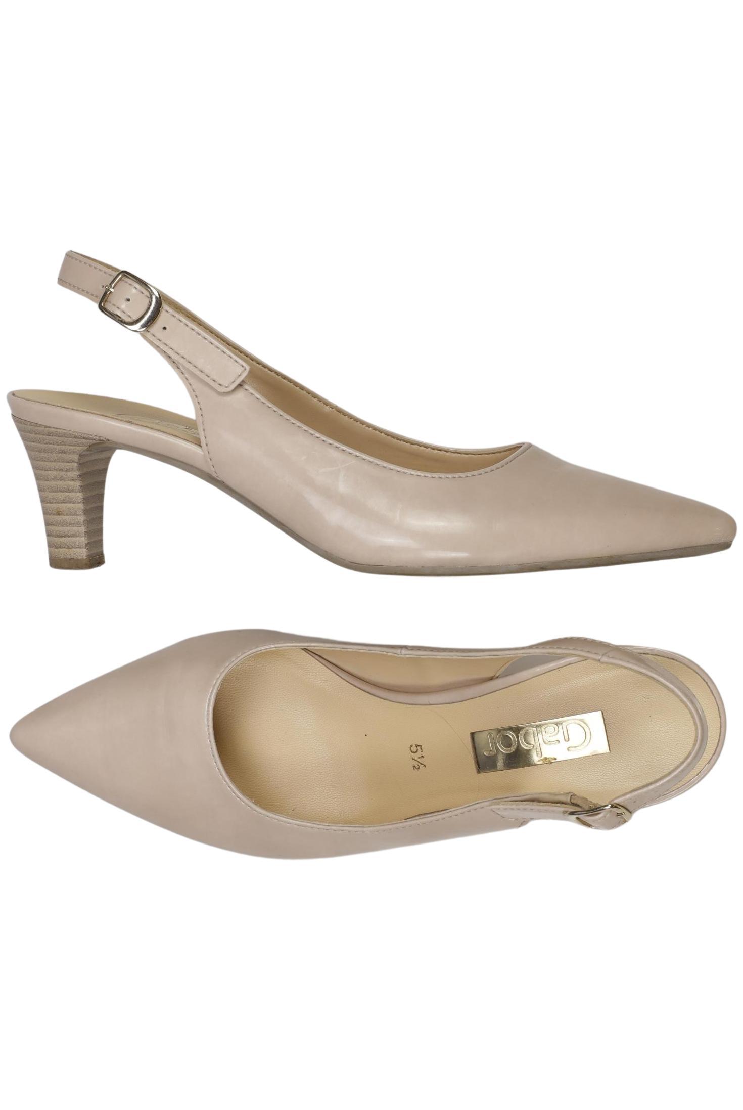 

Gabor Damen Pumps, beige, Gr. 5.5