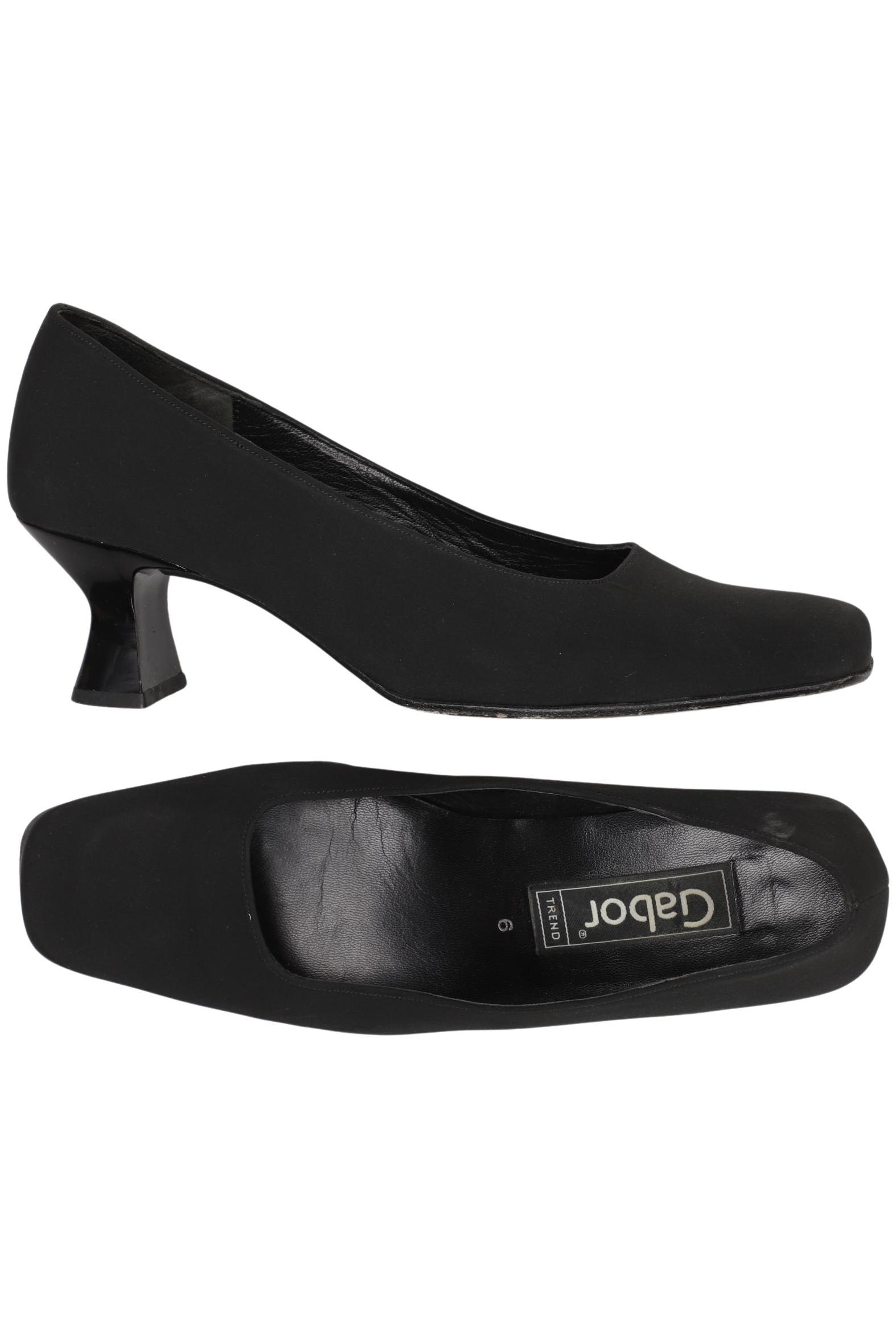 

Gabor Damen Pumps, schwarz, Gr. 6