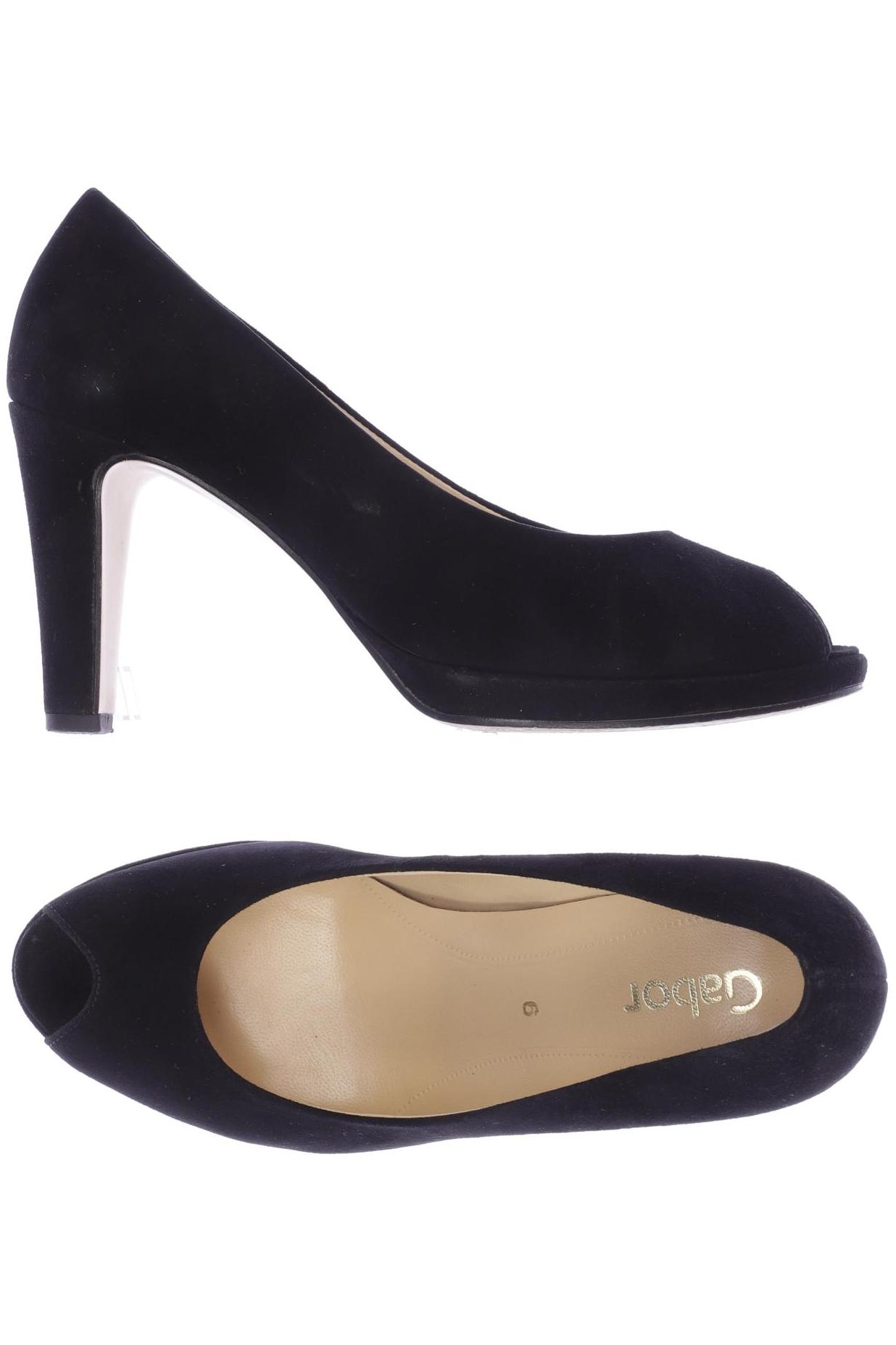 

Gabor Damen Pumps, schwarz, Gr. 6