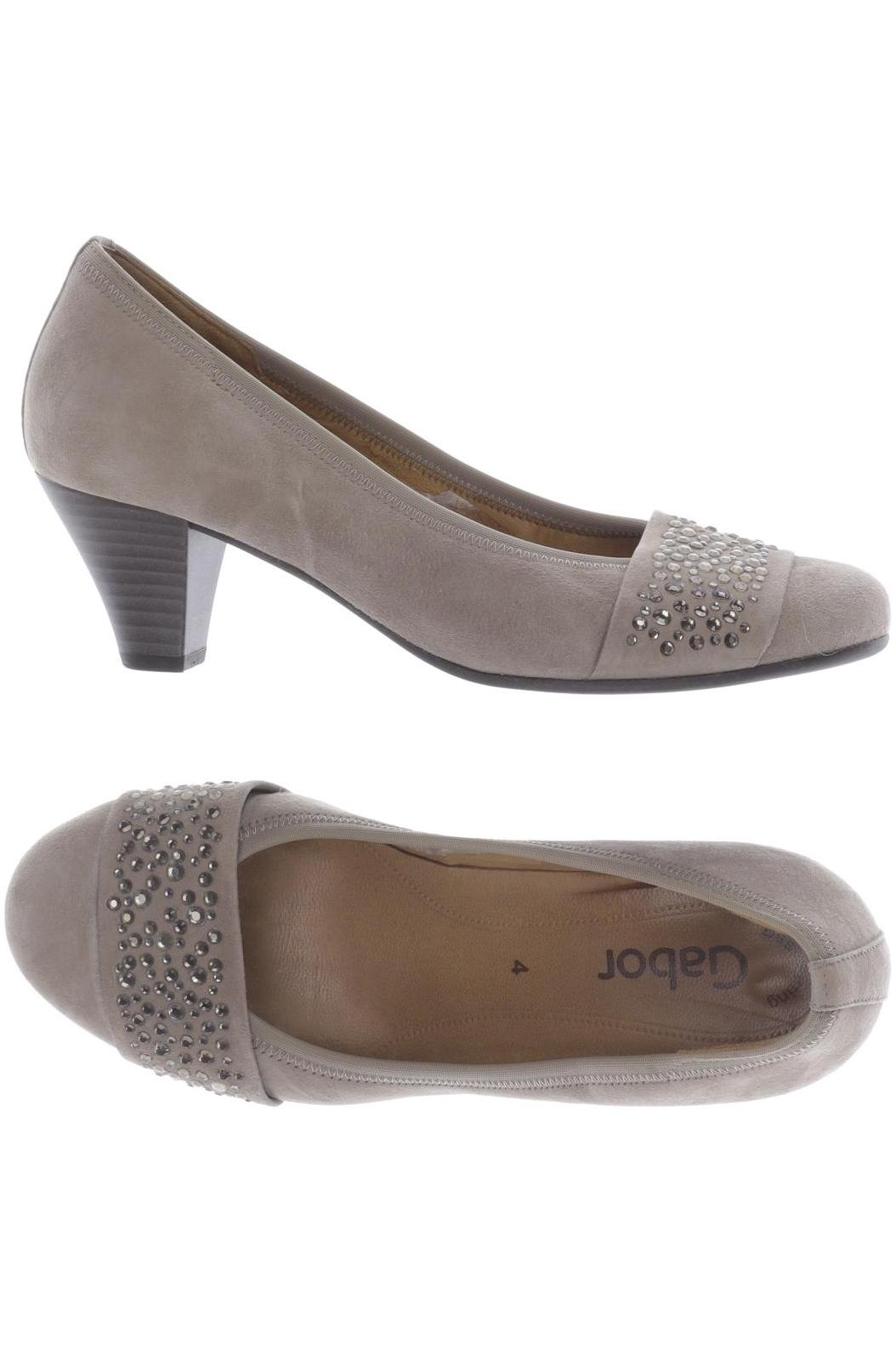 

Gabor Damen Pumps, beige, Gr. 4