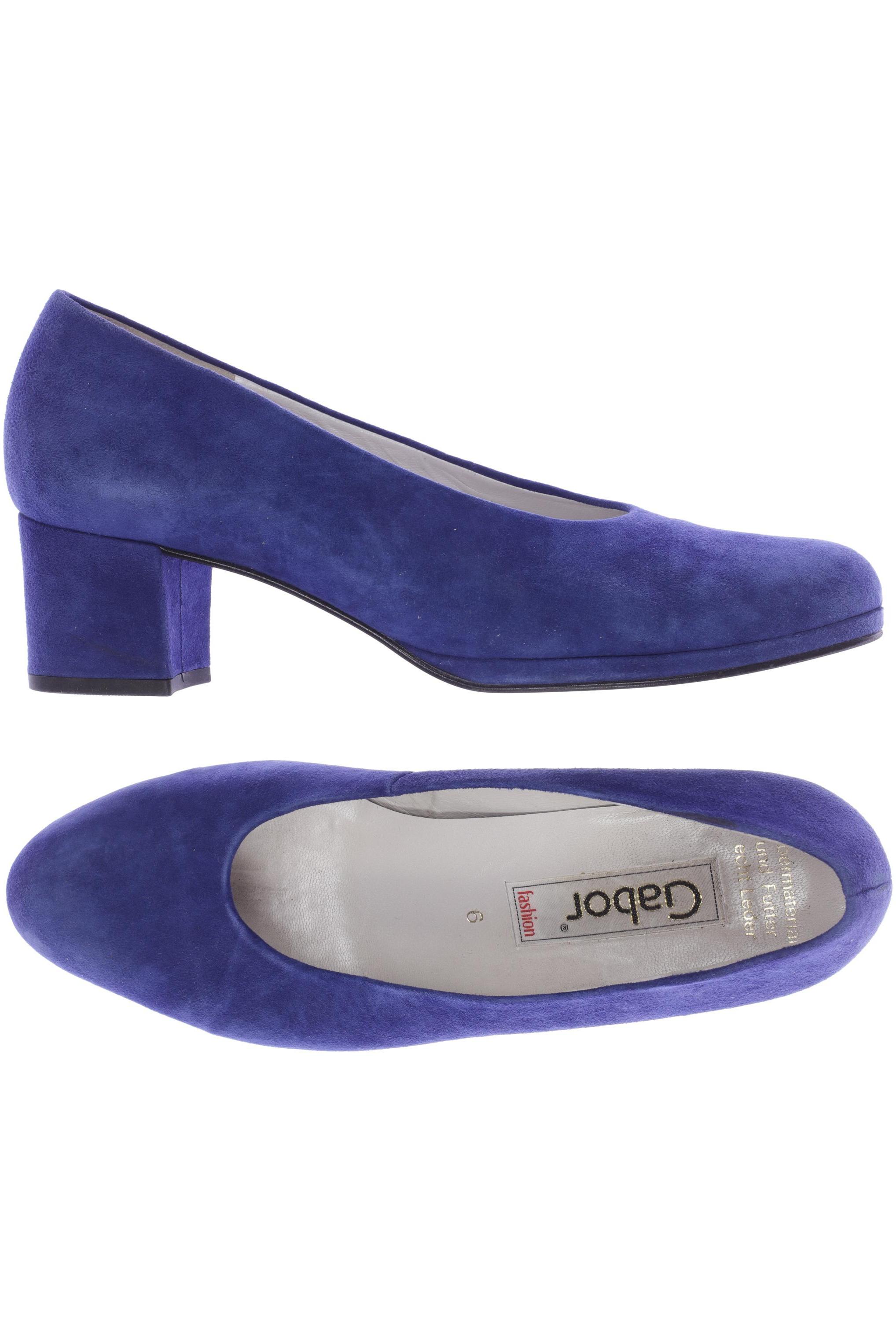 

Gabor Damen Pumps, blau, Gr. 6