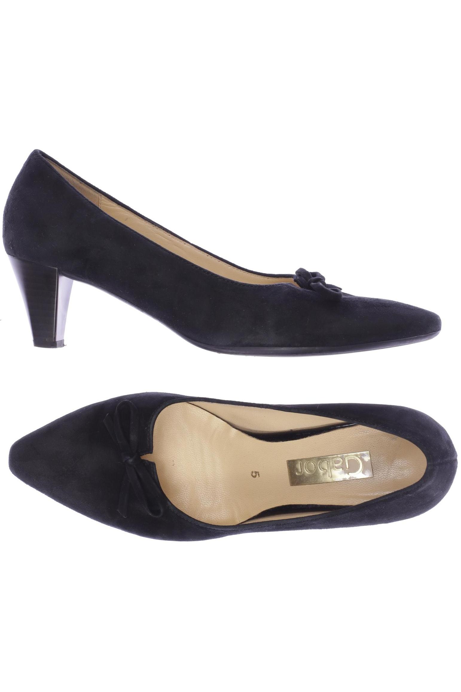 

Gabor Damen Pumps, schwarz, Gr. 5