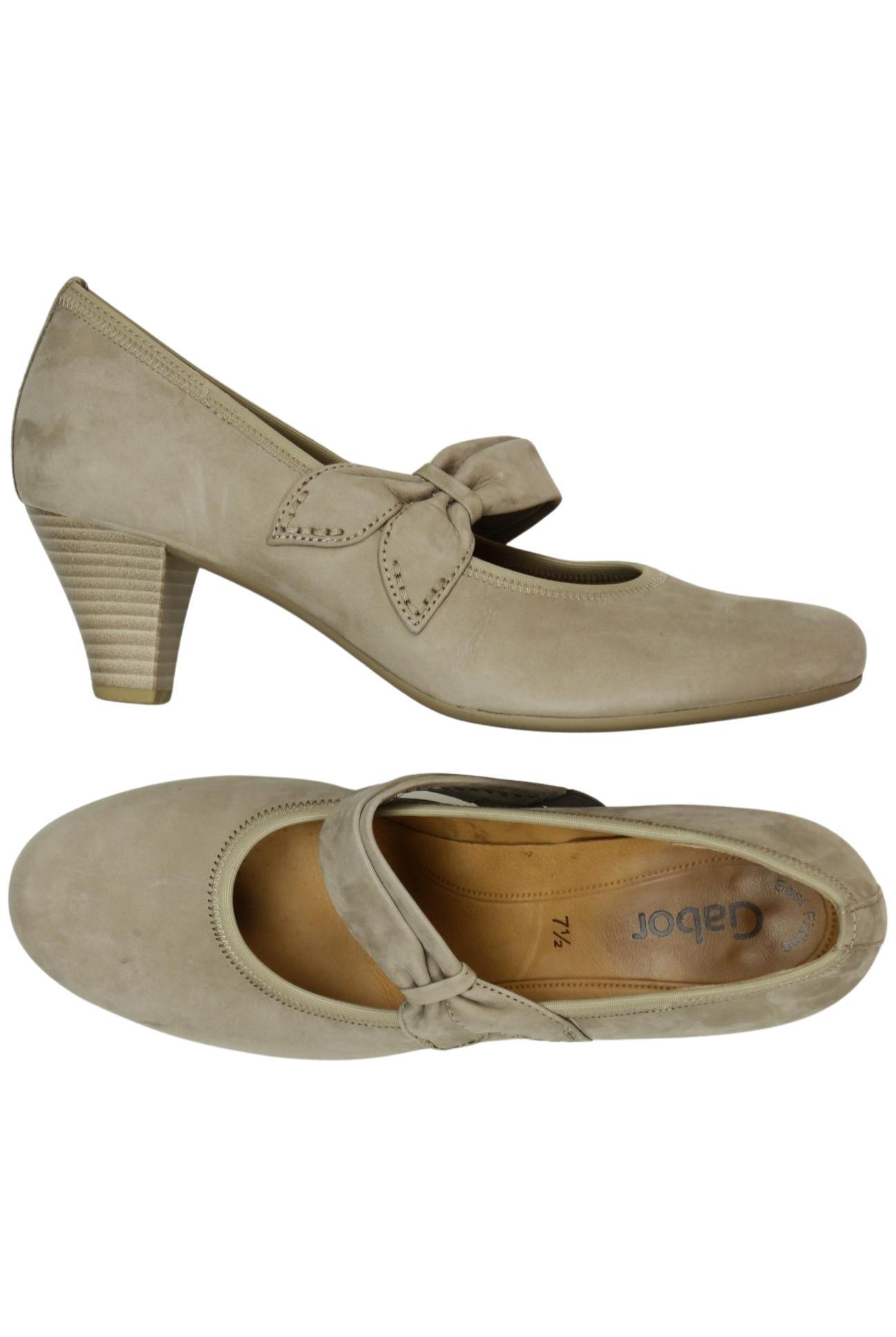 

Gabor Damen Pumps, beige, Gr. 7.5