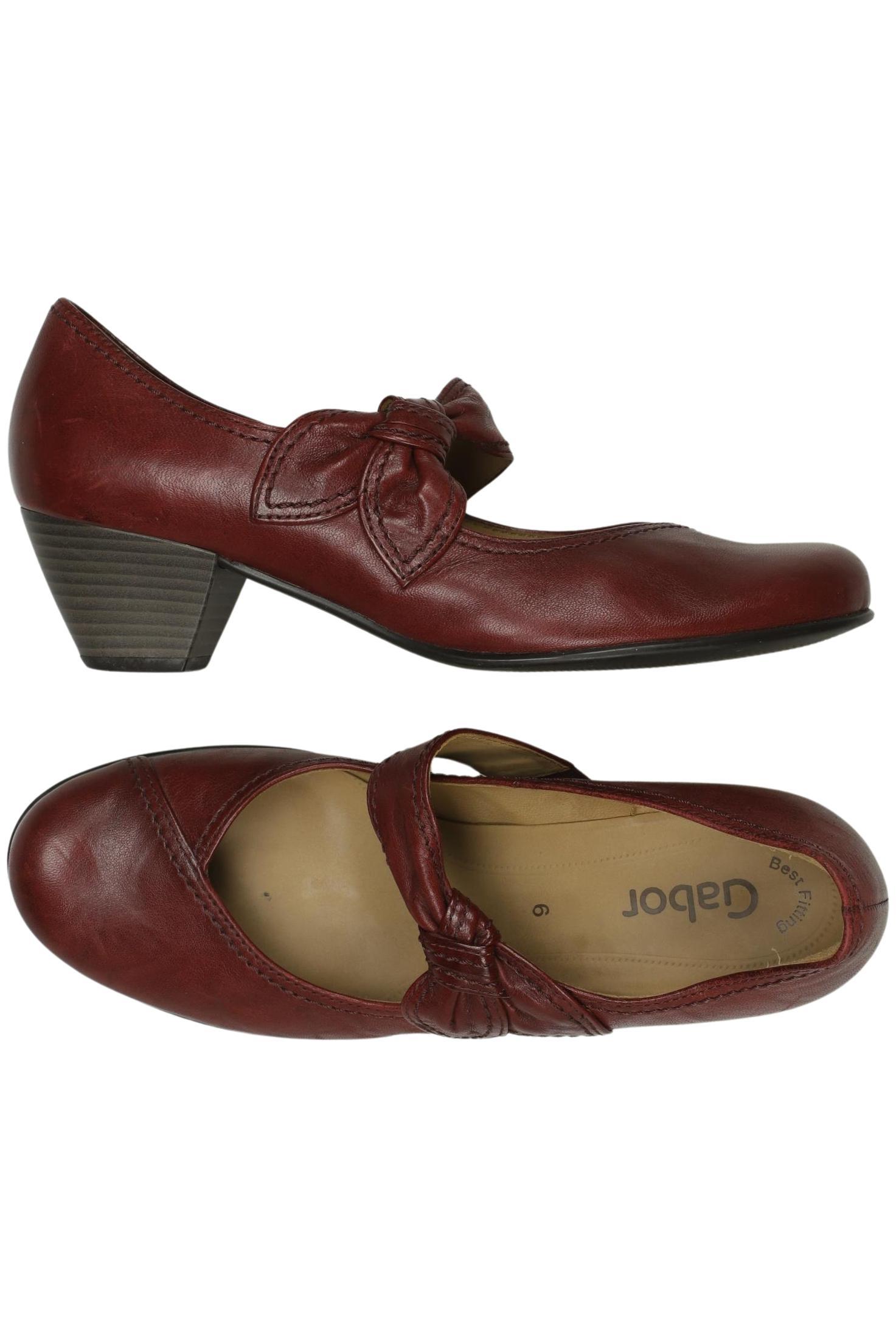 

Gabor Damen Pumps, bordeaux, Gr. 6