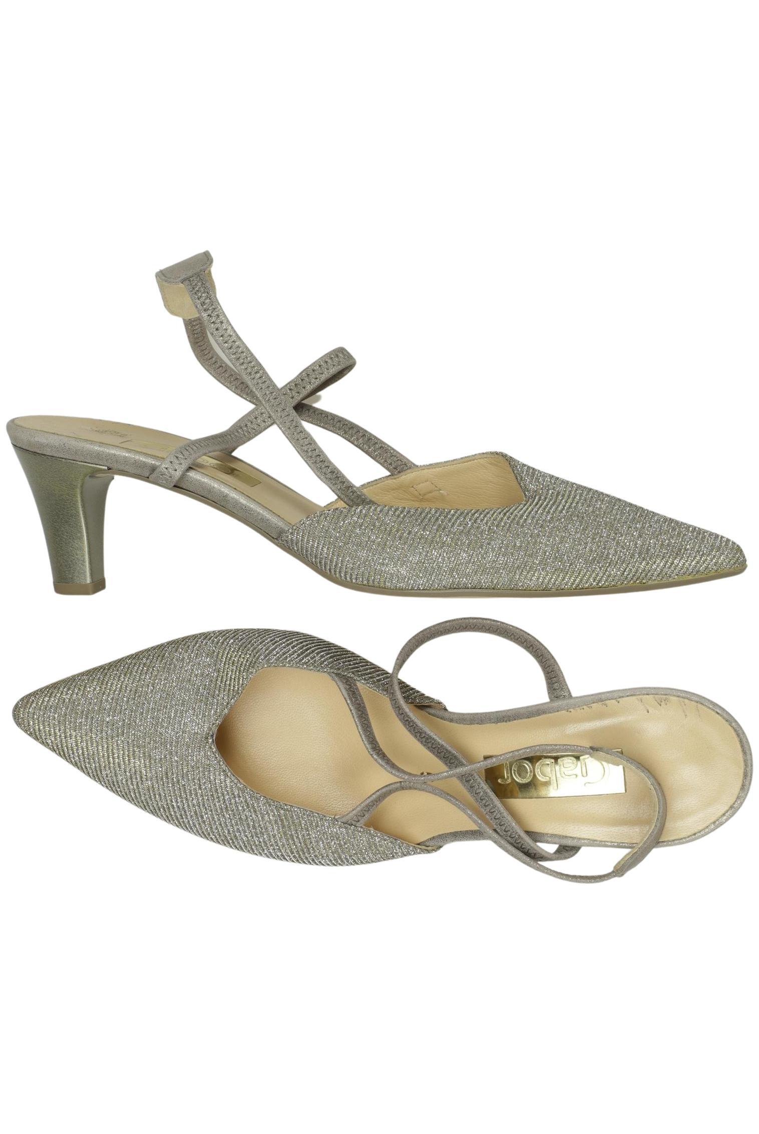 

Gabor Damen Pumps, silber, Gr. 5