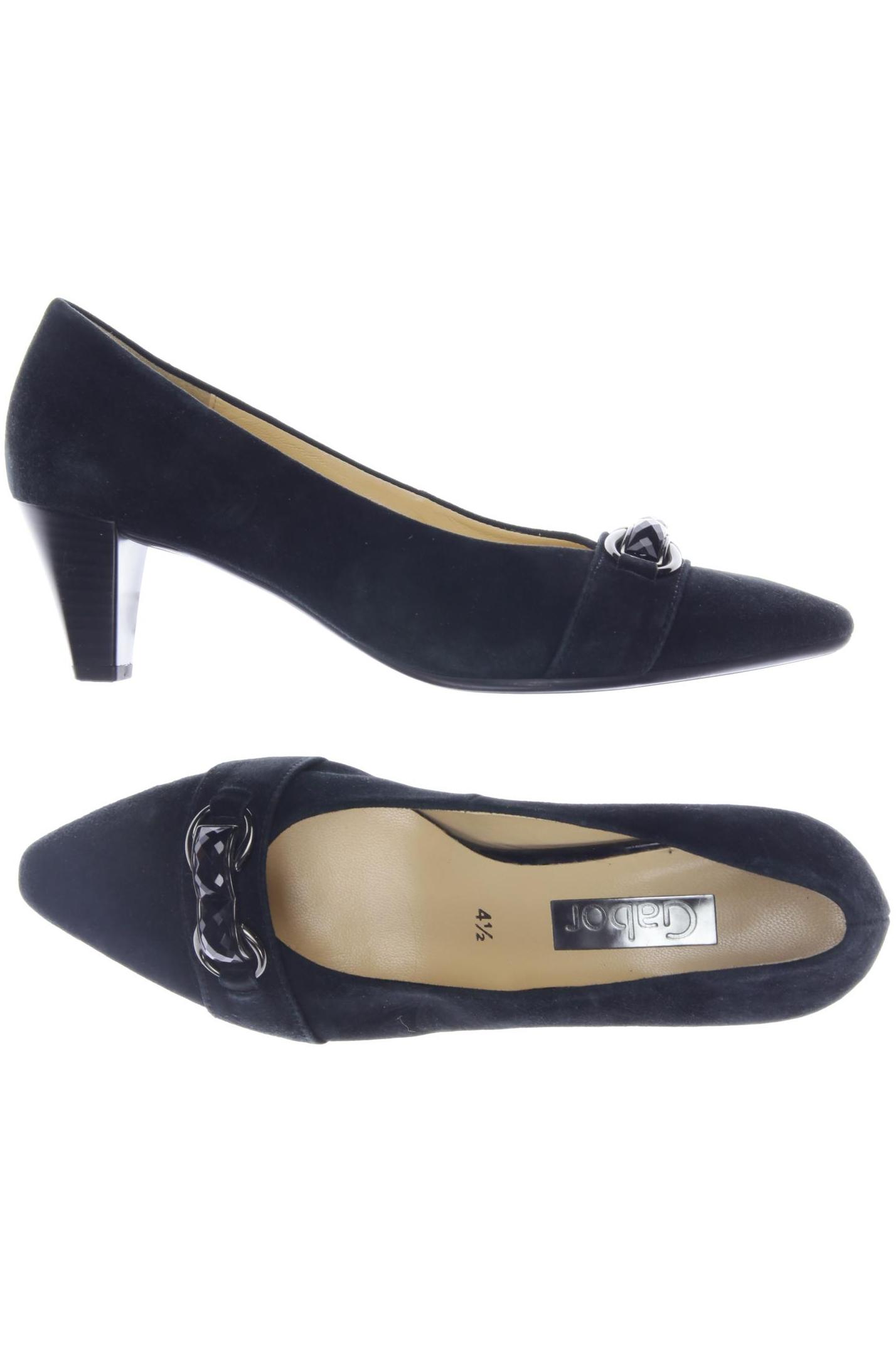 

Gabor Damen Pumps, schwarz, Gr. 4.5