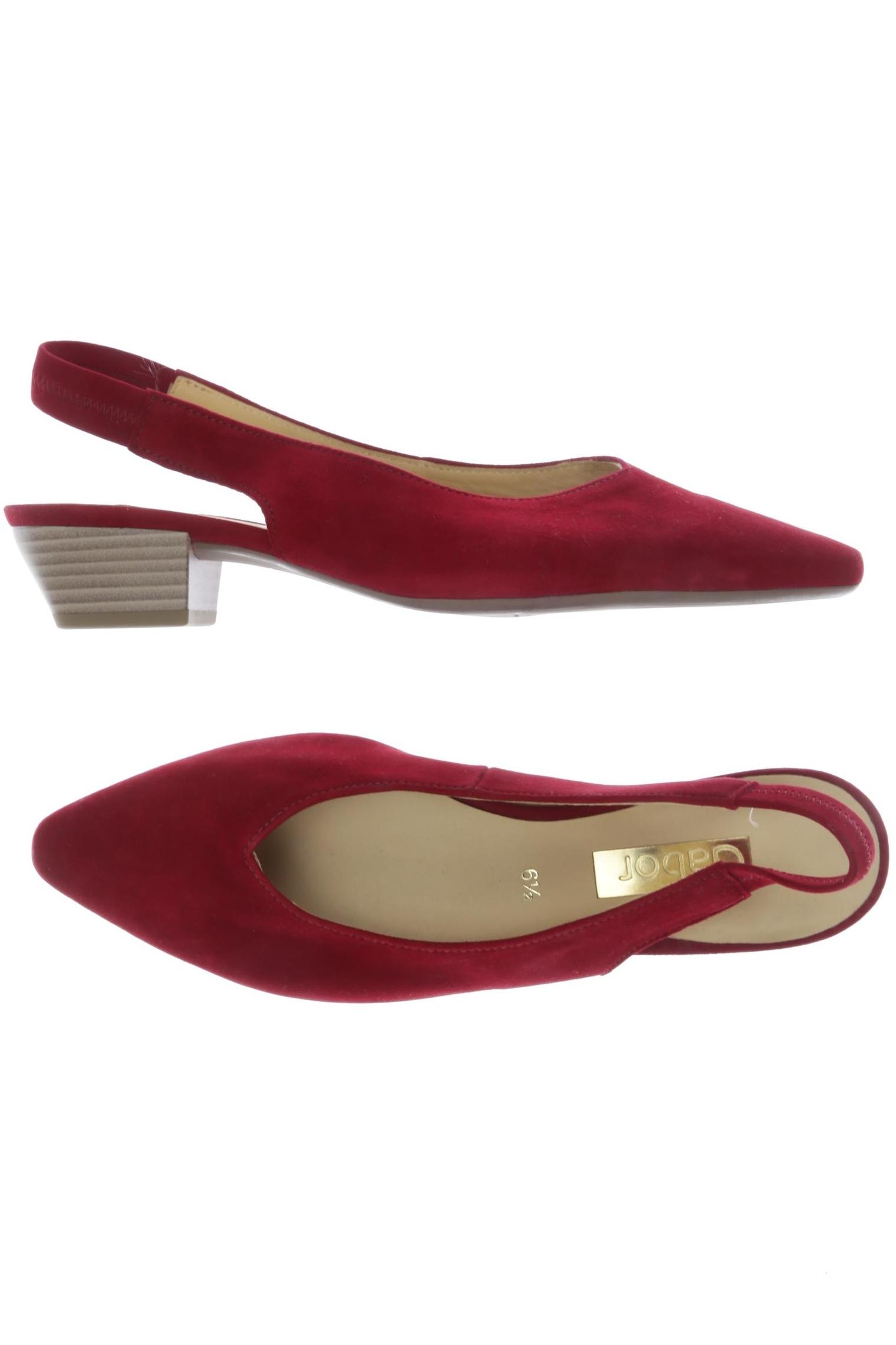 

Gabor Damen Pumps, rot, Gr. 6.5