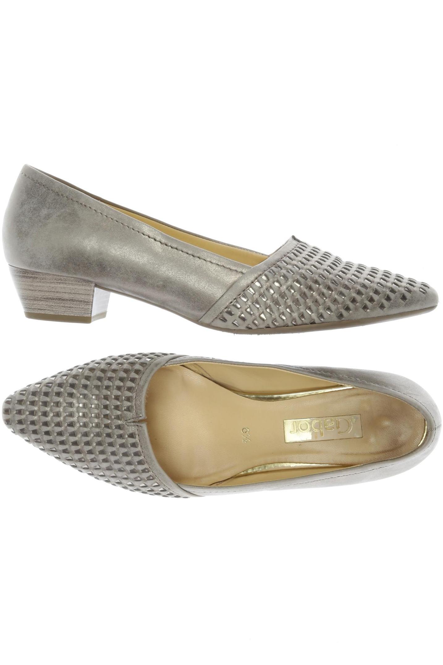 

Gabor Damen Pumps, beige, Gr. 6.5