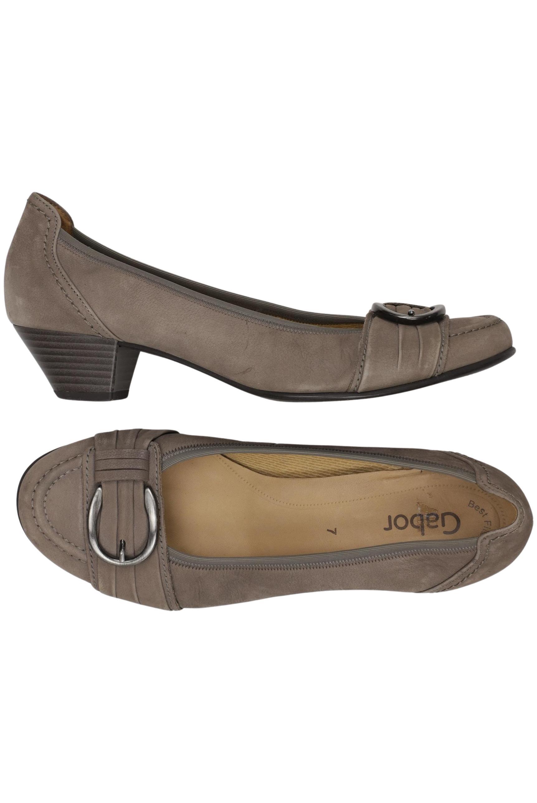 

Gabor Damen Pumps, grau, Gr. 7