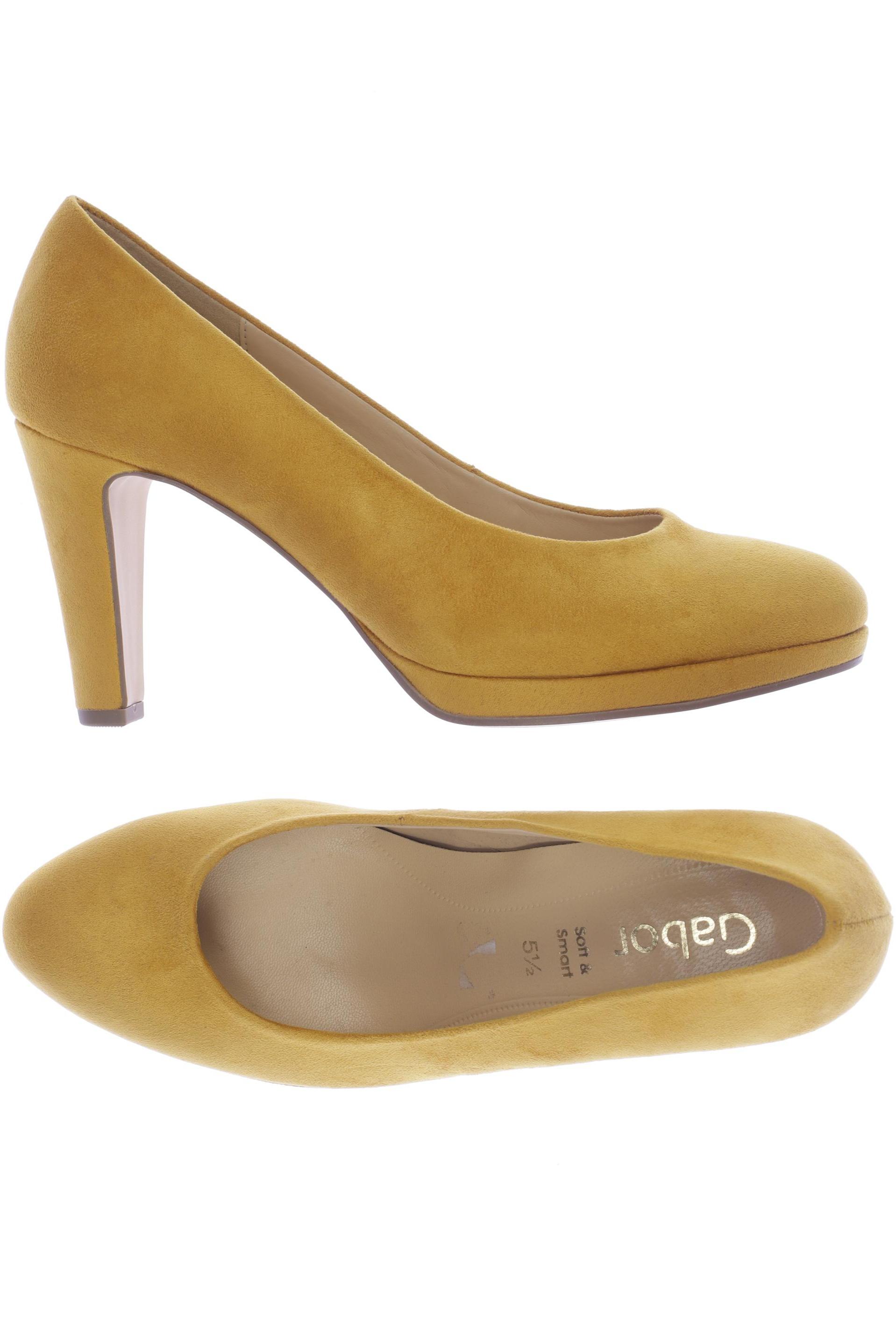 

Gabor Damen Pumps, gelb, Gr. 5.5