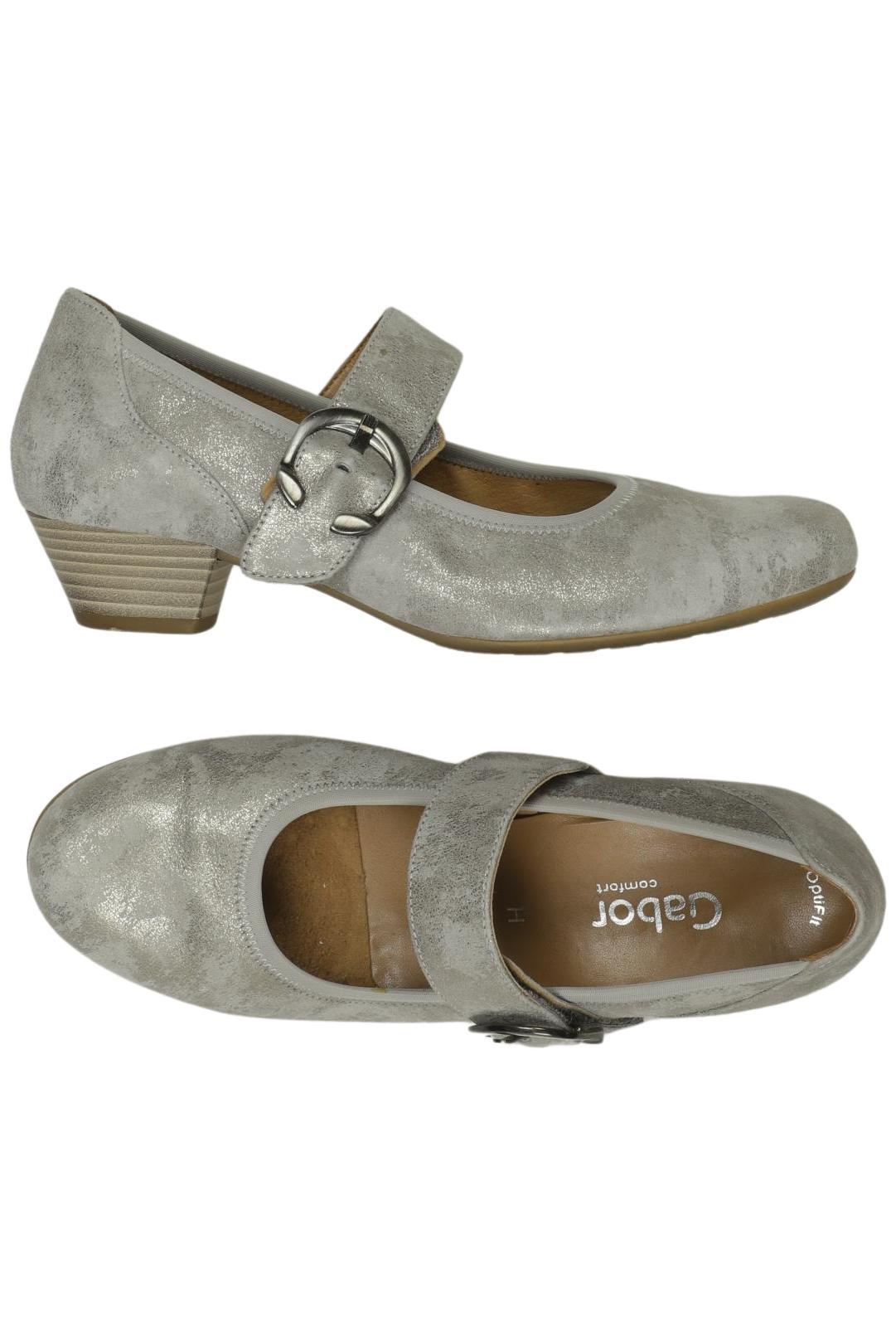 

Gabor Damen Pumps, silber, Gr. 6