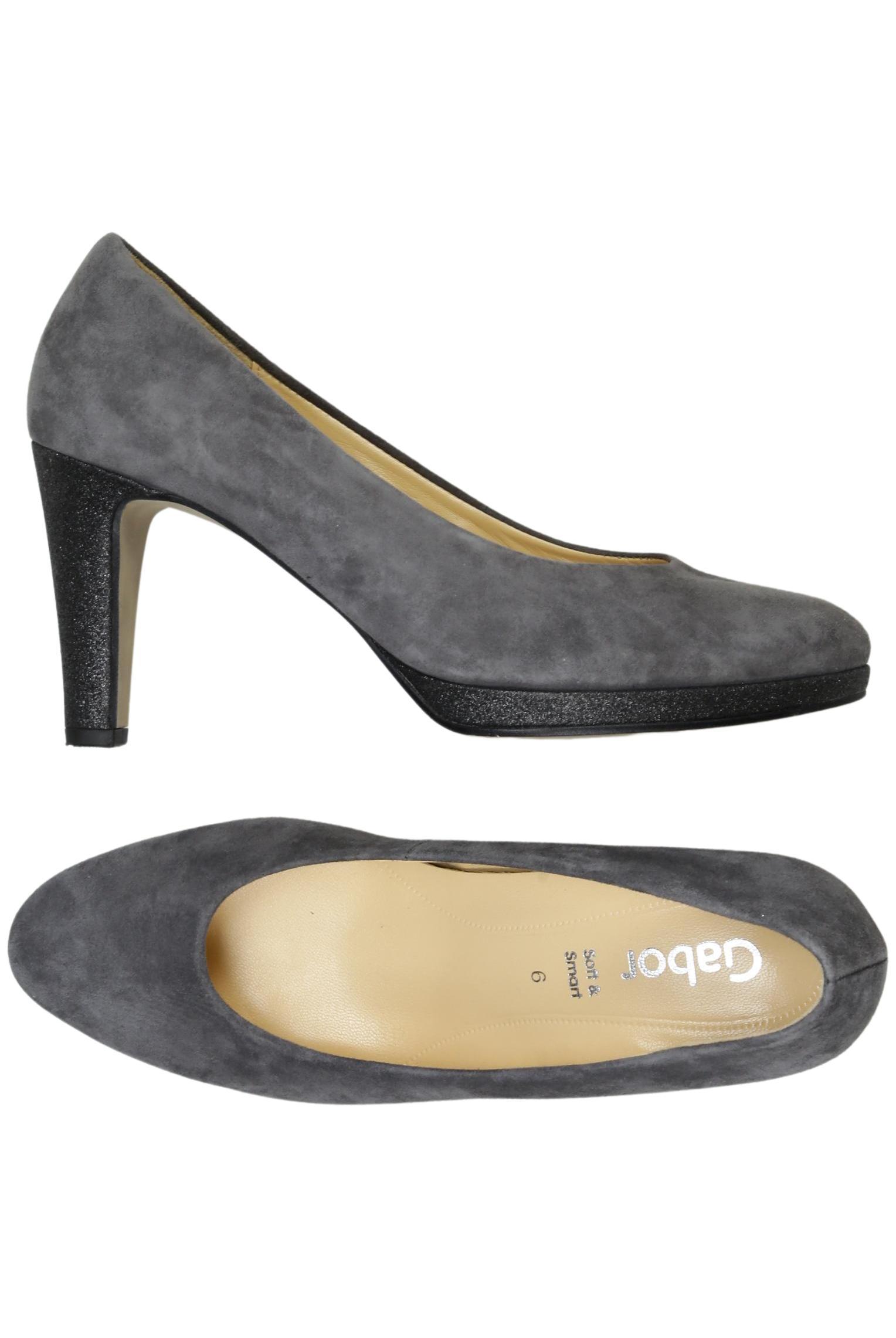 

Gabor Damen Pumps, grau, Gr. 6