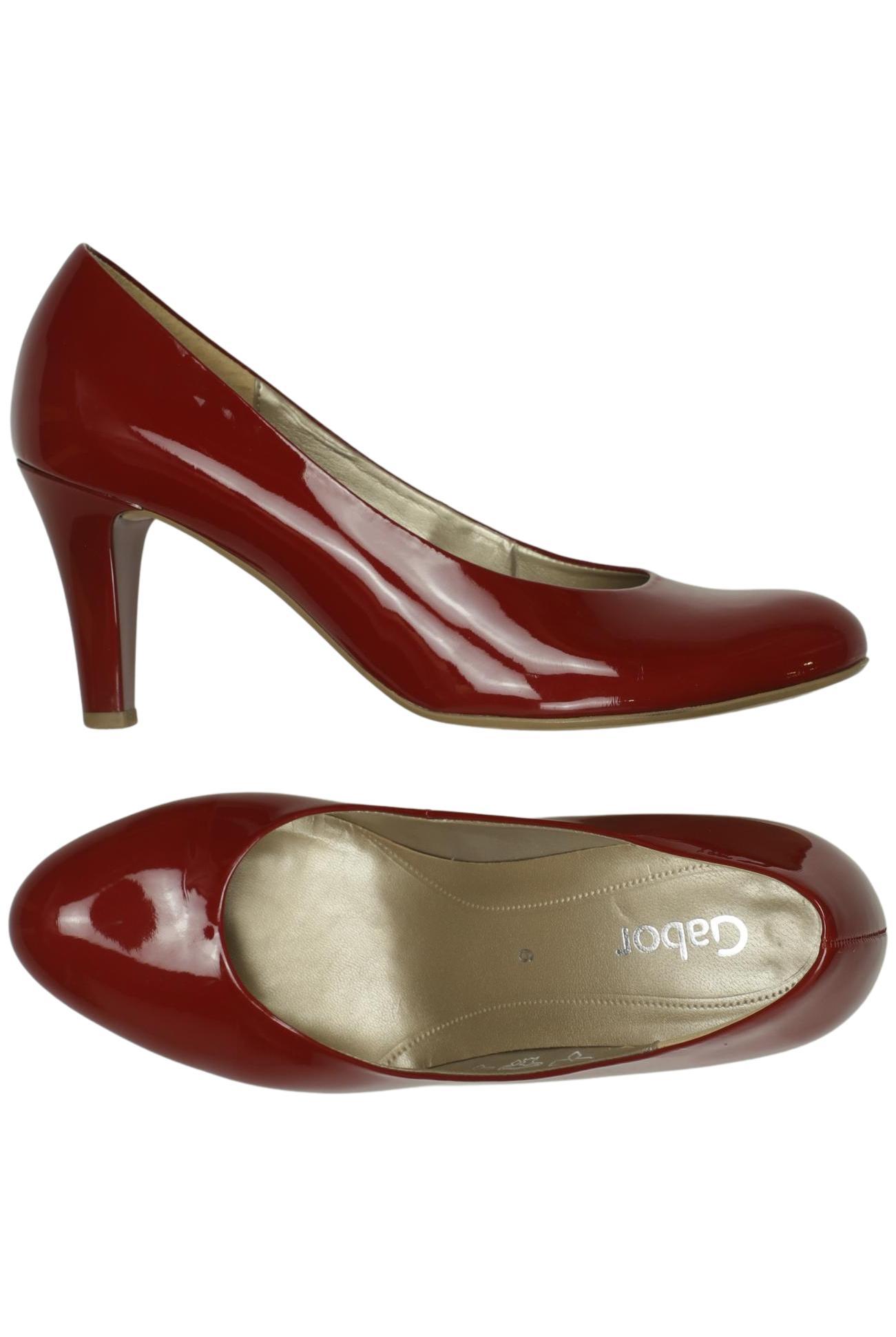 

Gabor Damen Pumps, rot, Gr. 6