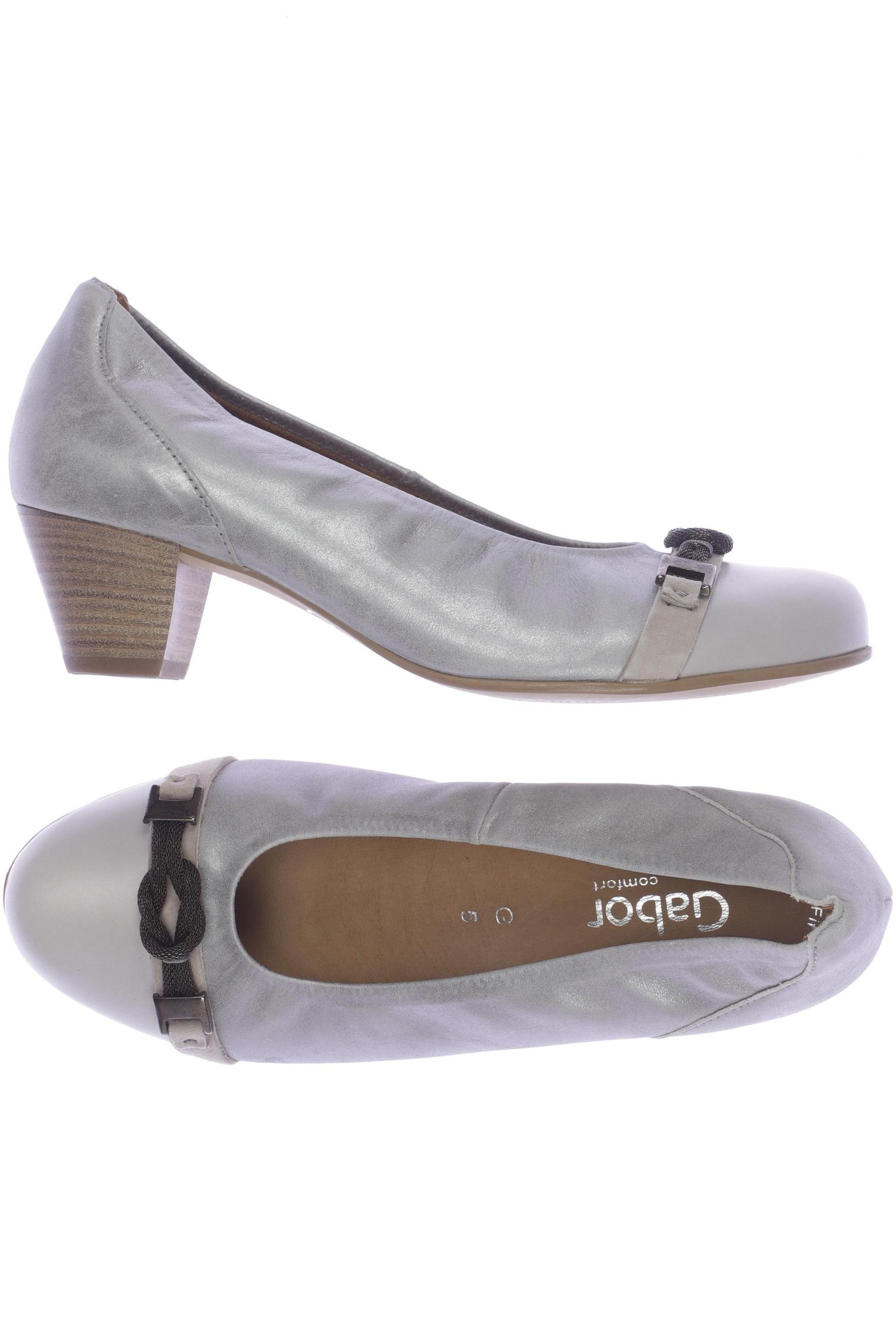 

Gabor Damen Pumps, grau, Gr. 5