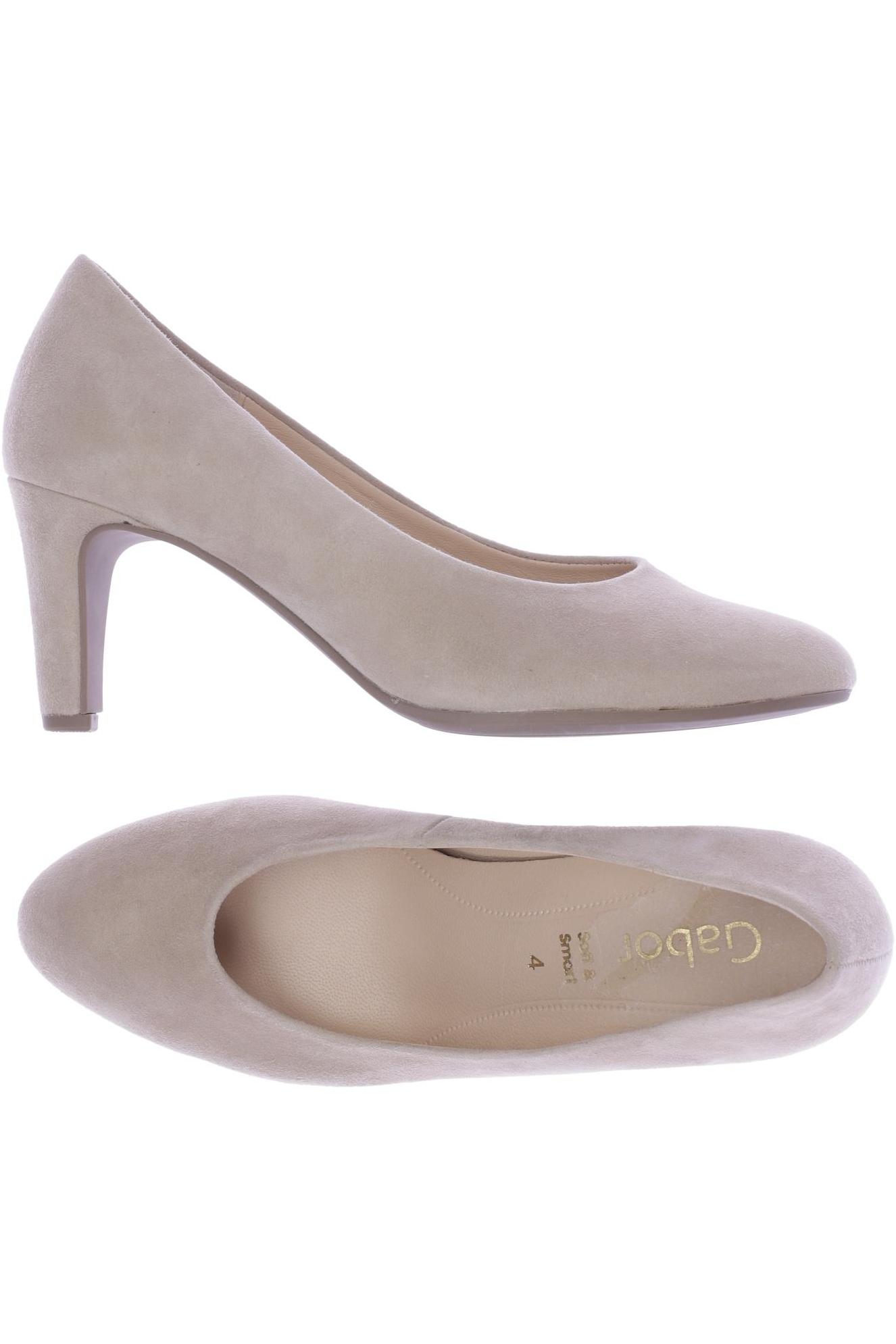 

Gabor Damen Pumps, beige, Gr. 4