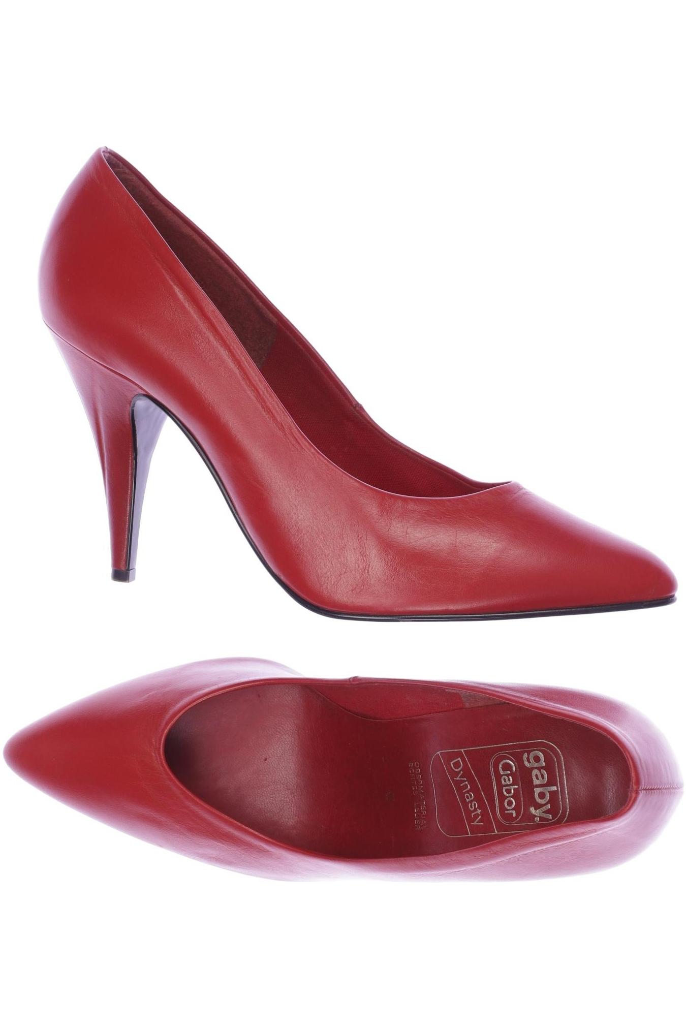 

Gabor Damen Pumps, rot, Gr. 5