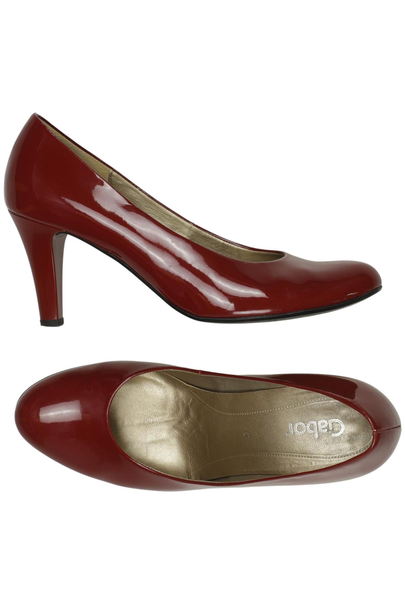 

Gabor Damen Pumps, rot, Gr. 6