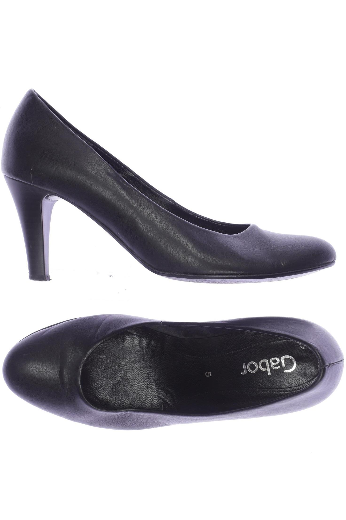

Gabor Damen Pumps, schwarz, Gr. 5