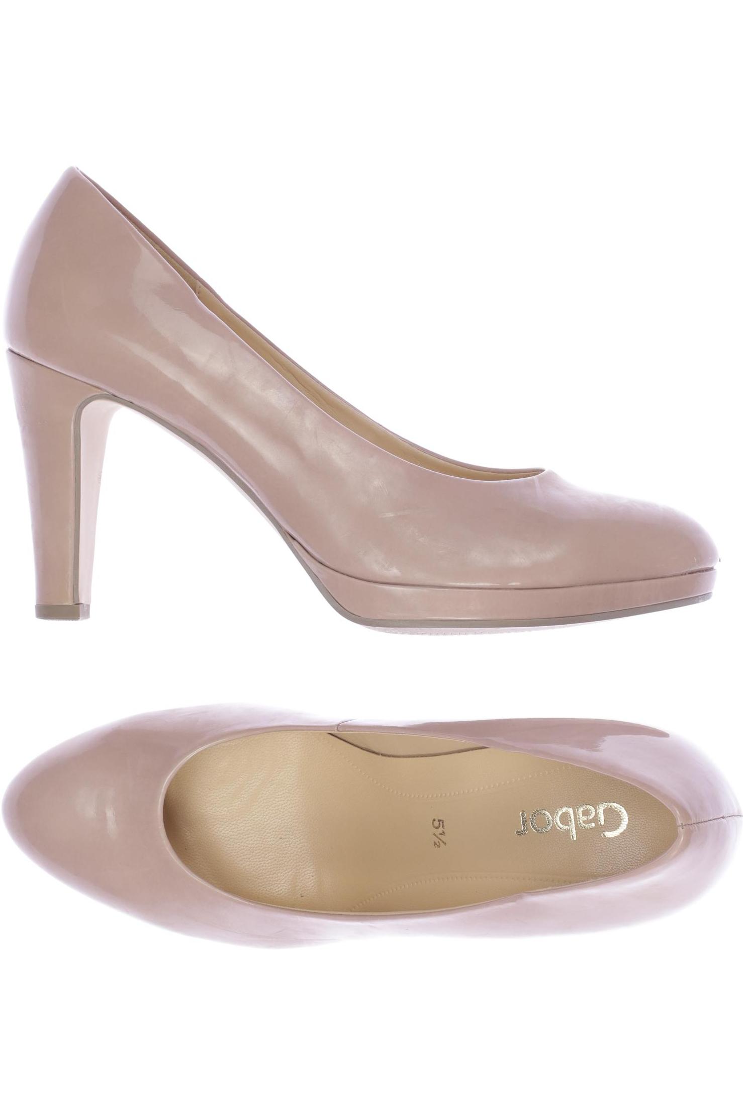 

Gabor Damen Pumps, beige, Gr. 5.5