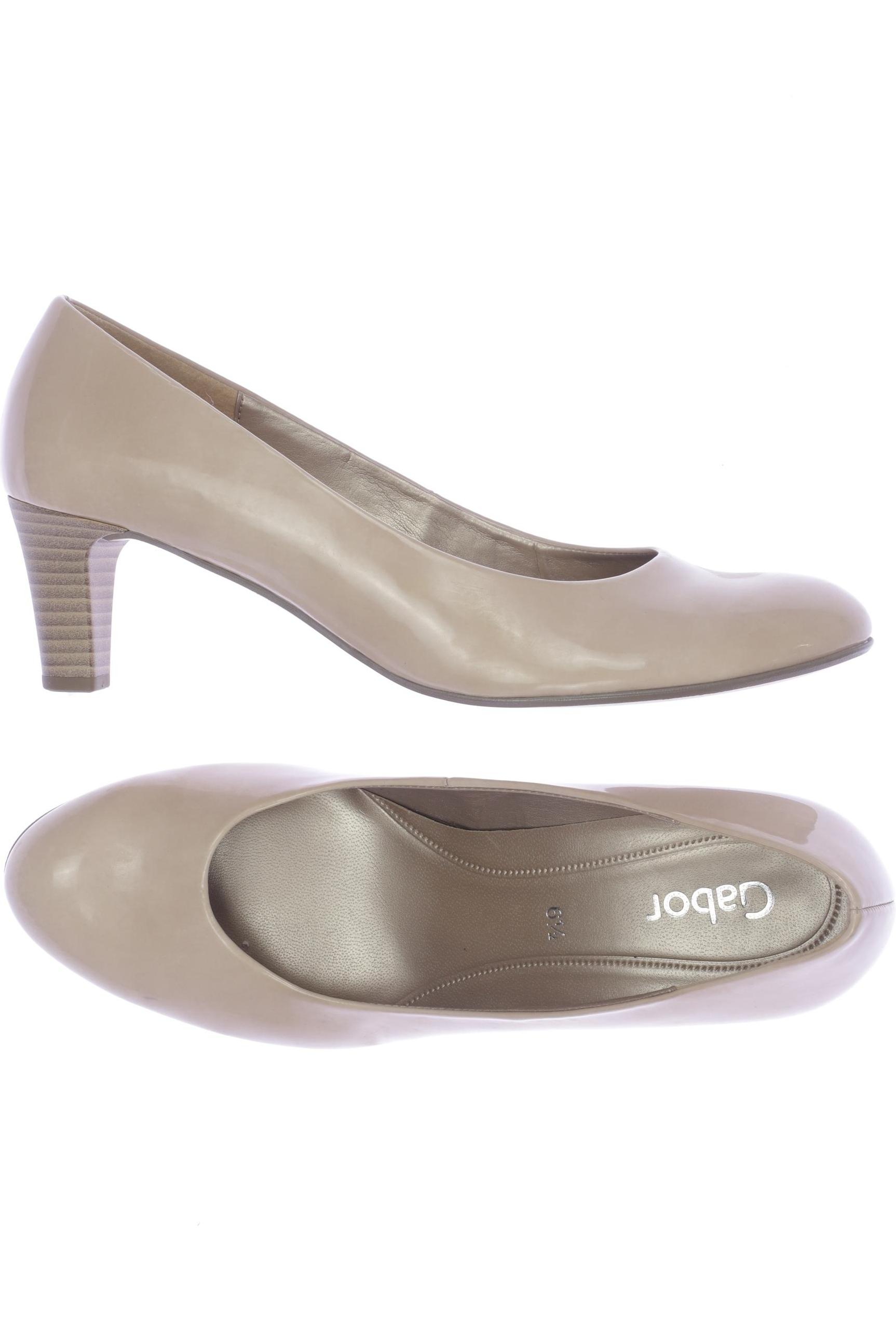 

Gabor Damen Pumps, beige, Gr. 6.5
